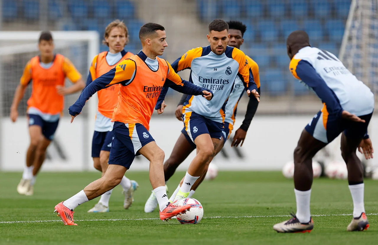 Real Madrid continue preparations for the Clásico