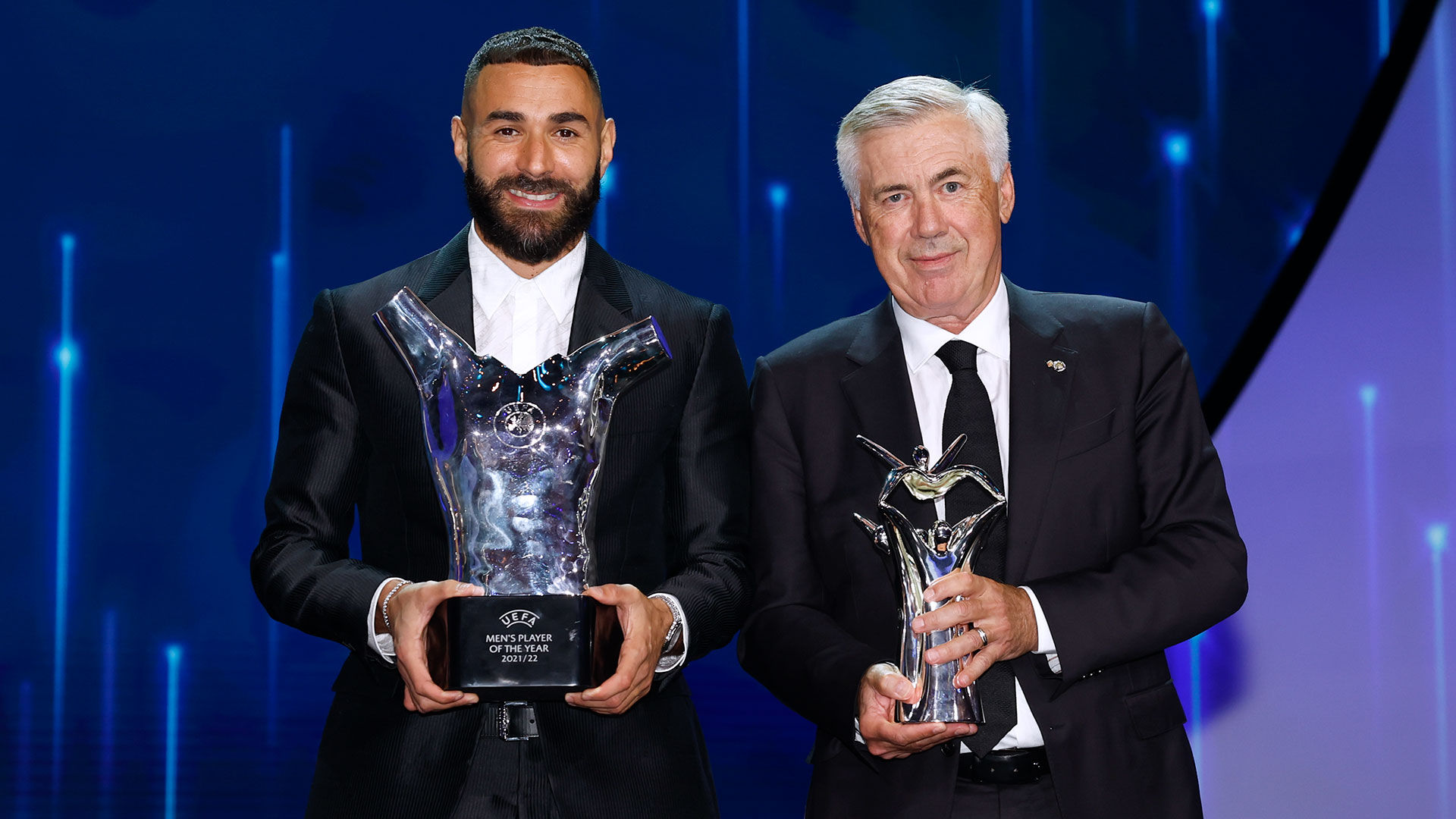 Benzema y Ancelotti, los mejores del año para la UEFA