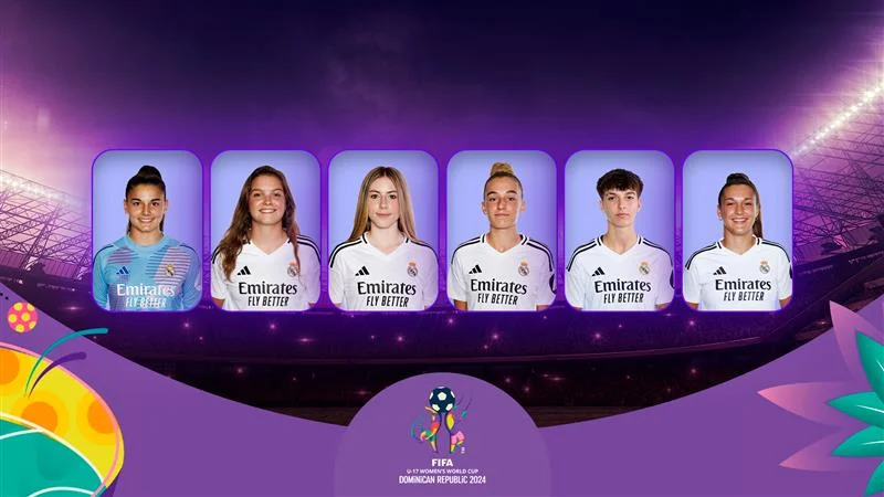 Seis madridistas, subcampeonas del Mundial sub-17