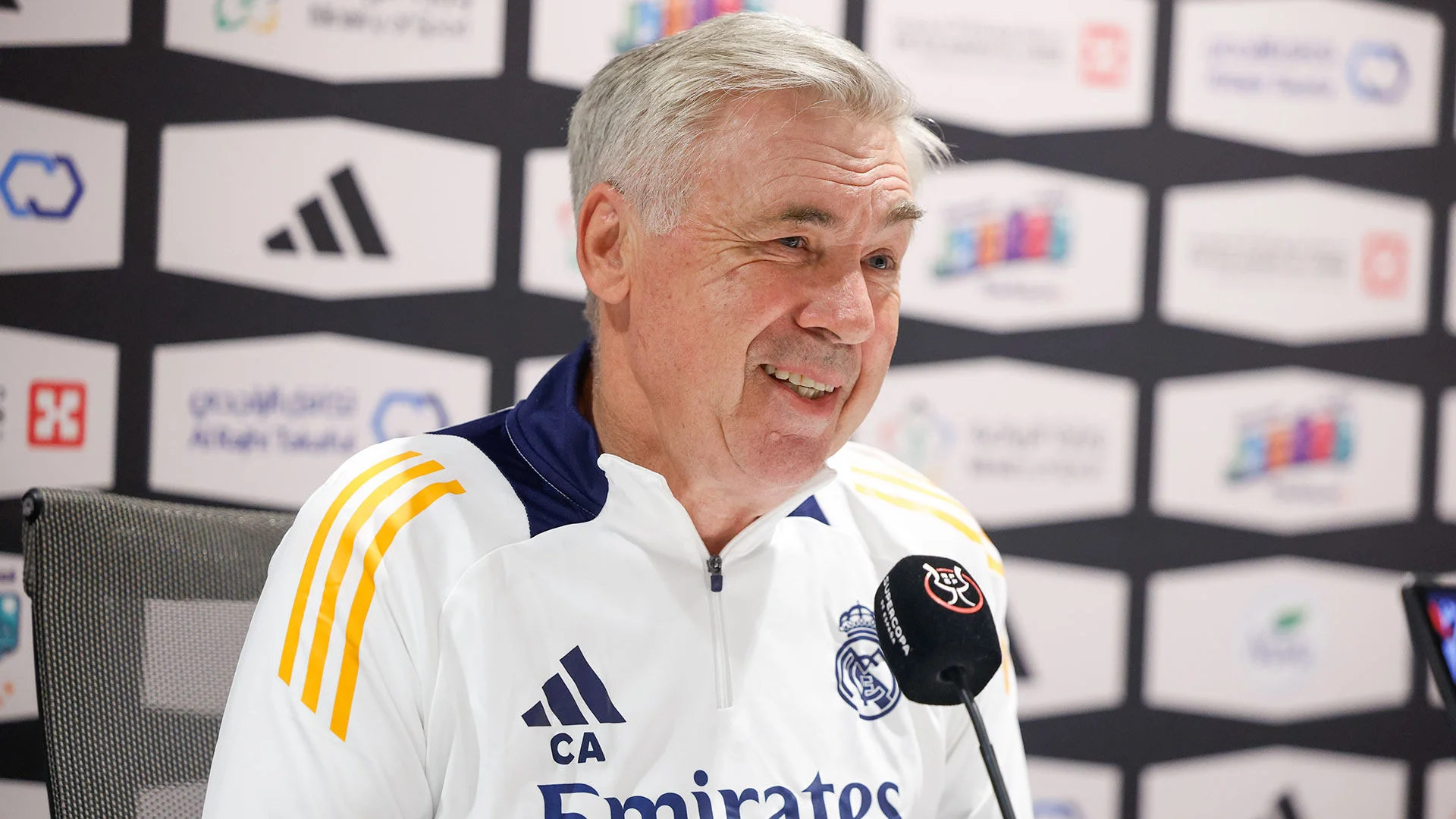 Ancelotti: “Tenemos que hacer nuestro trabajo para llegar a la final”