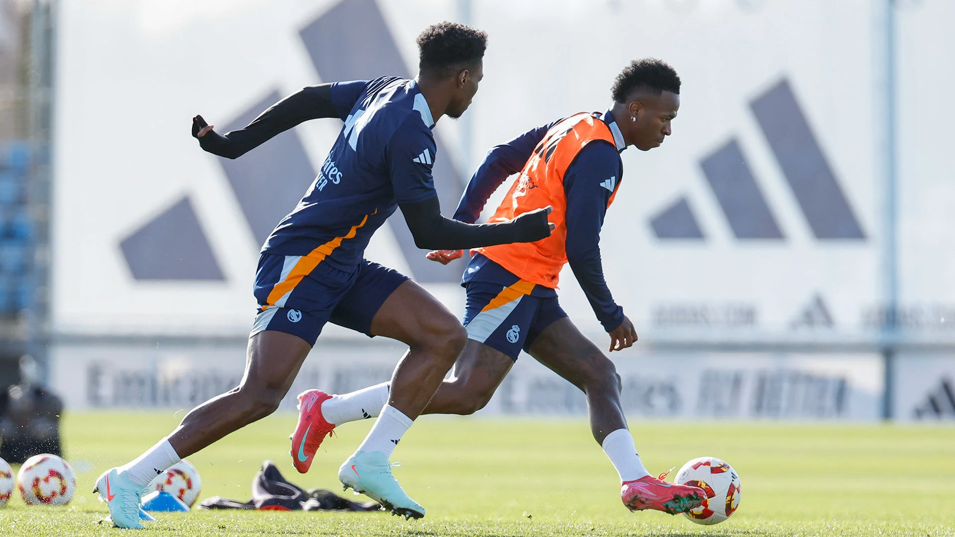 Team trains for Copa clash against Leganés