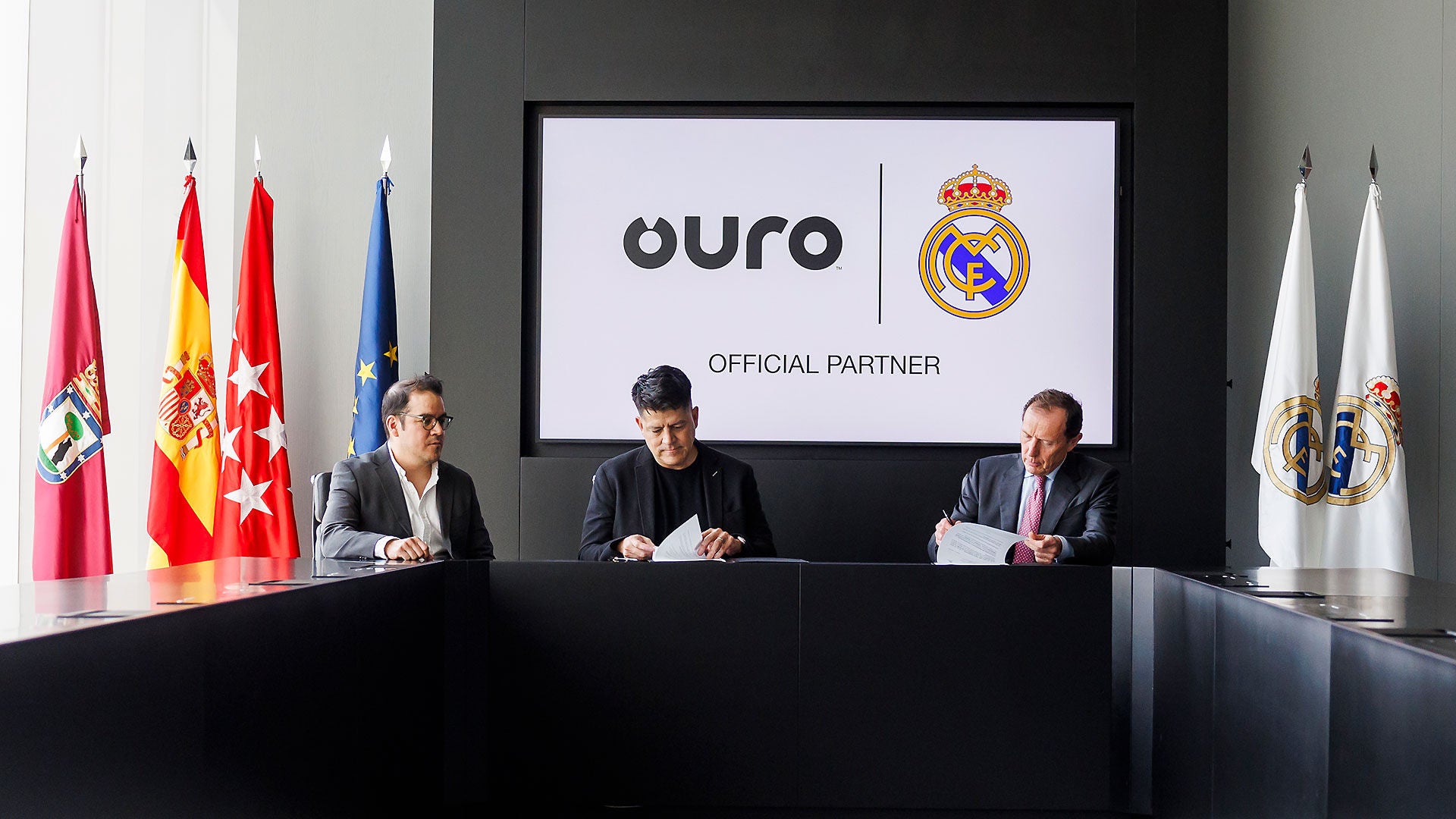 Ouro, nuevo patrocinador oficial del Real Madrid