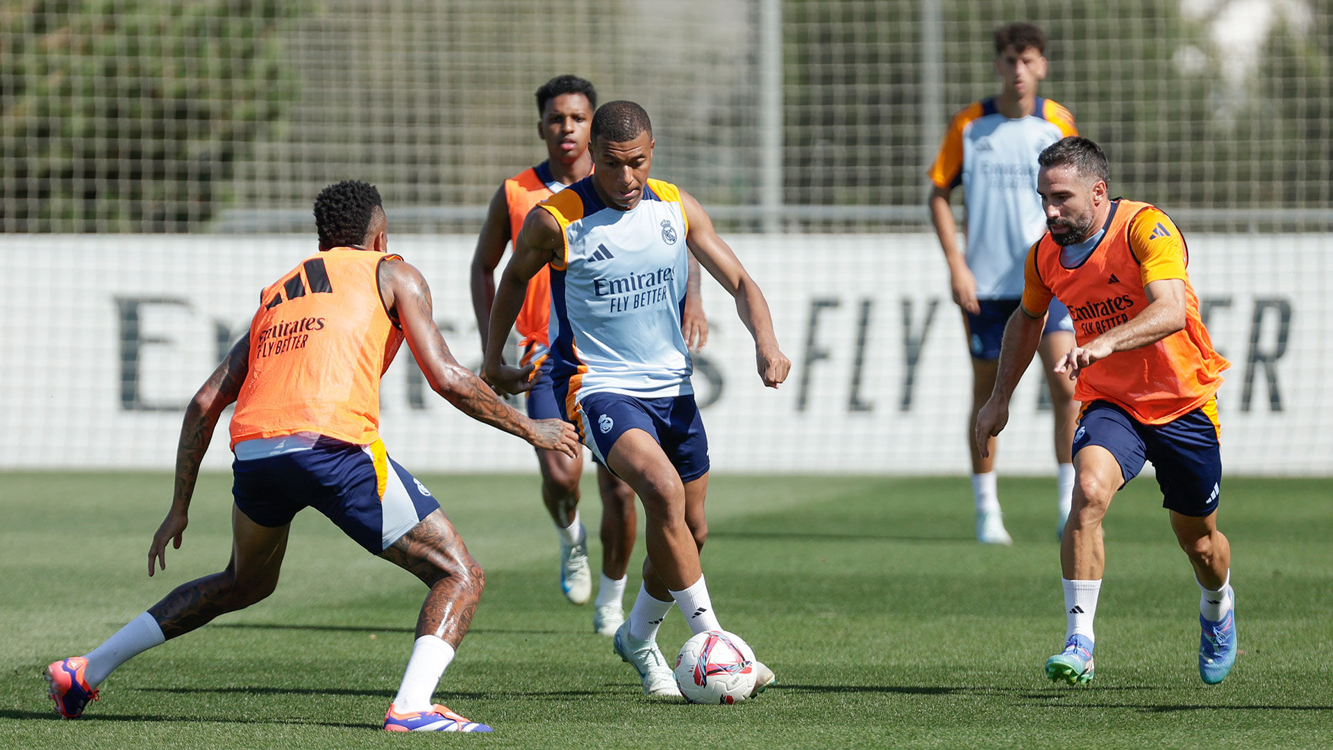 Madrid continue preparations for Valladolid game