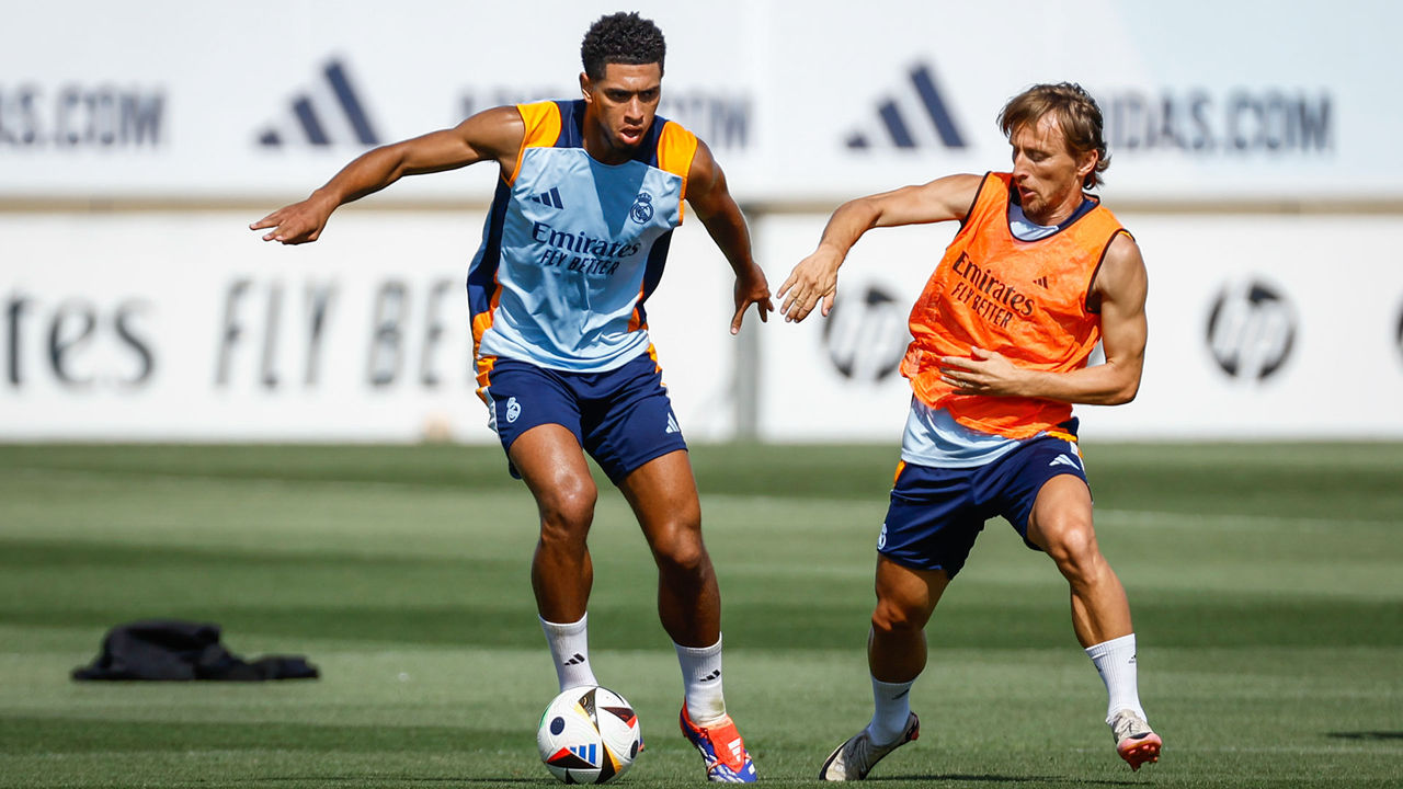 Tough session as preparations continue for the European Super Cup