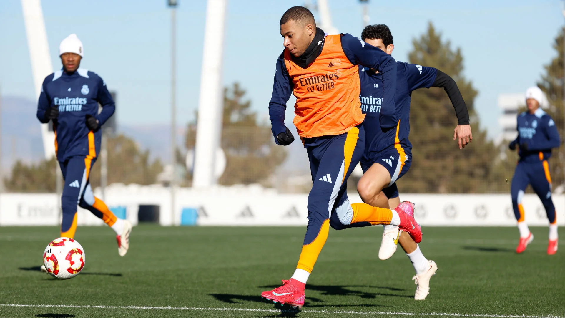 Letzte Trainingseinheit vor dem Spiel gegen Celta Vigo