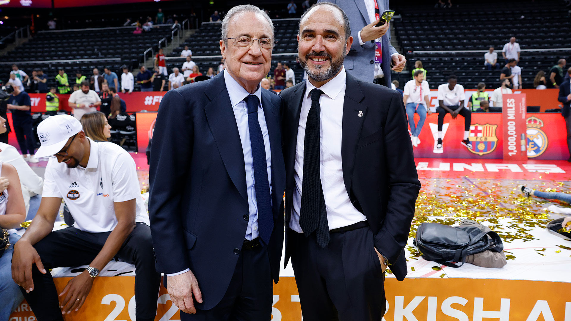 Florentino Pérez: “Hemos merecido esta Euroliga porque nos lo creímos hasta el final”