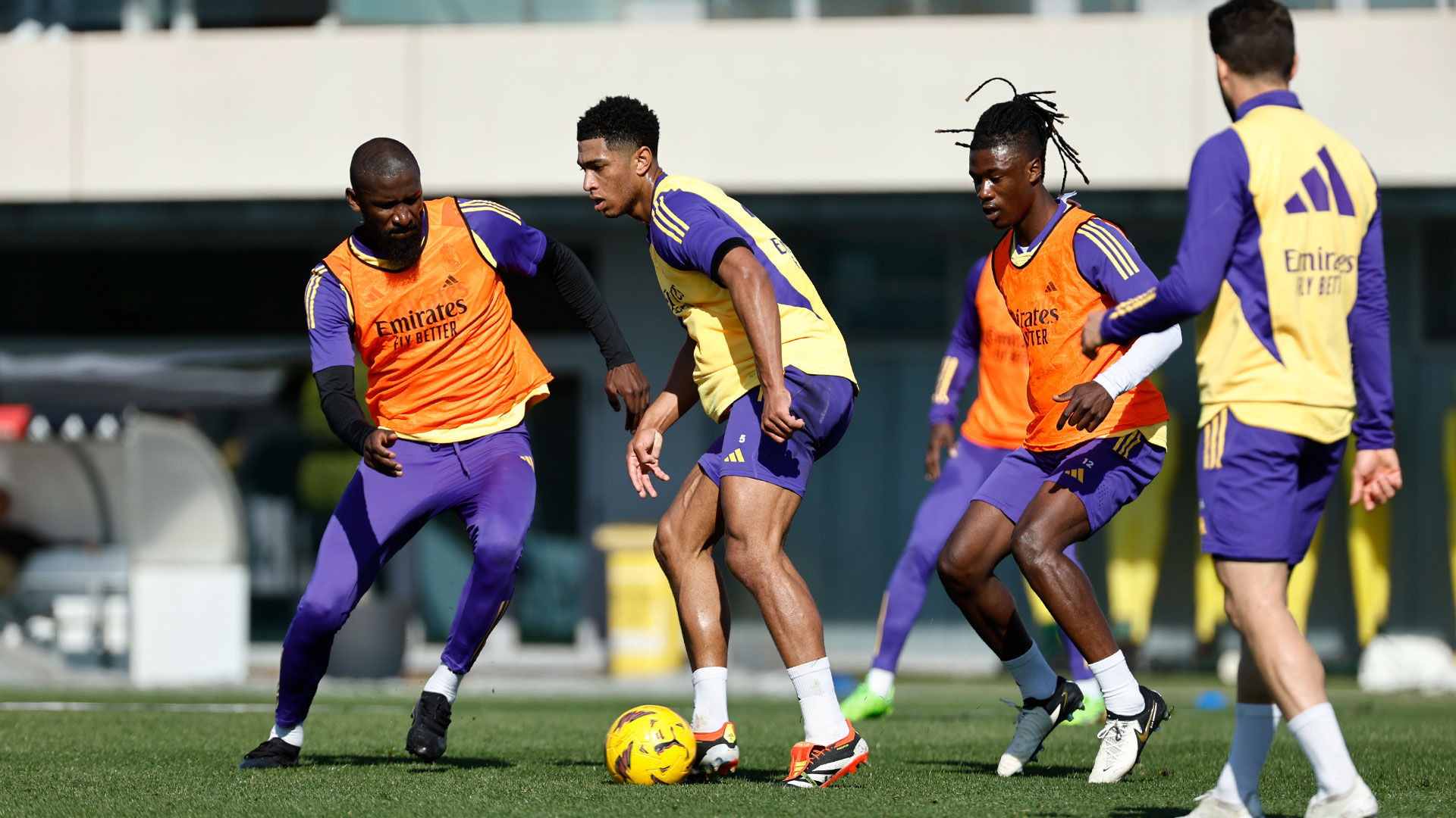 Primera sesión de la semana en la Ciudad Real Madrid