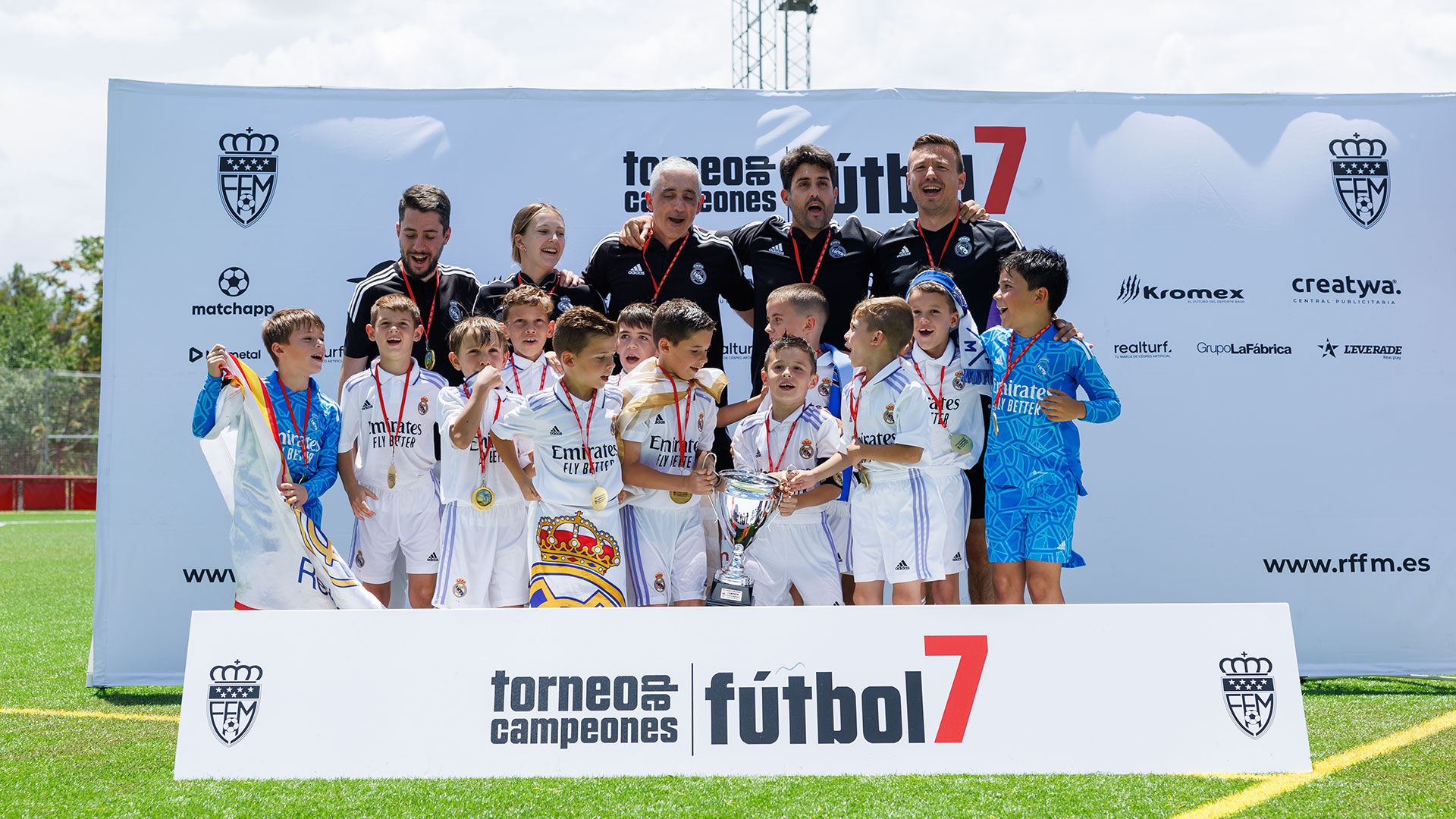 El Prebenjamín A gana el Torneo de Campeones