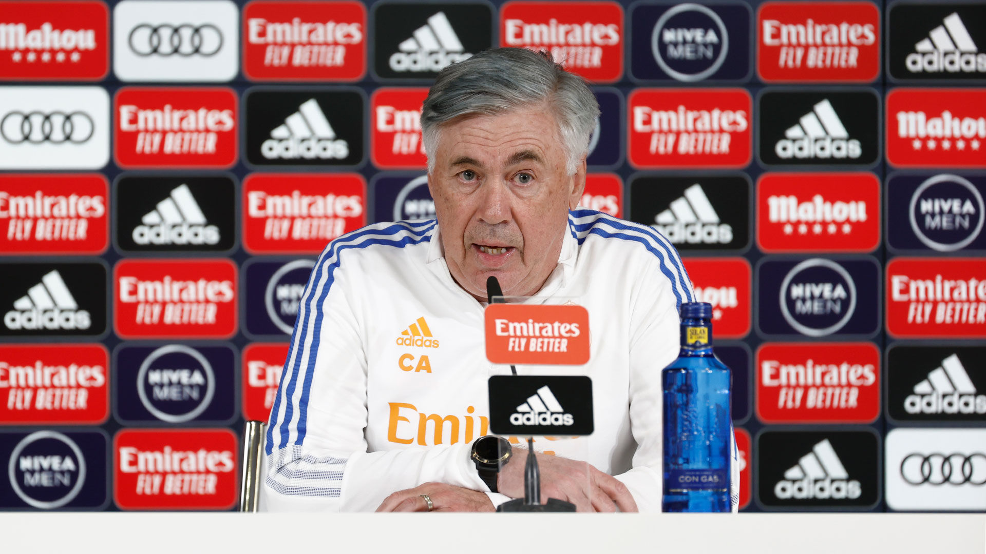 Ancelotti: 'El Rayo nos va a exigir, pero el equipo está preparado'