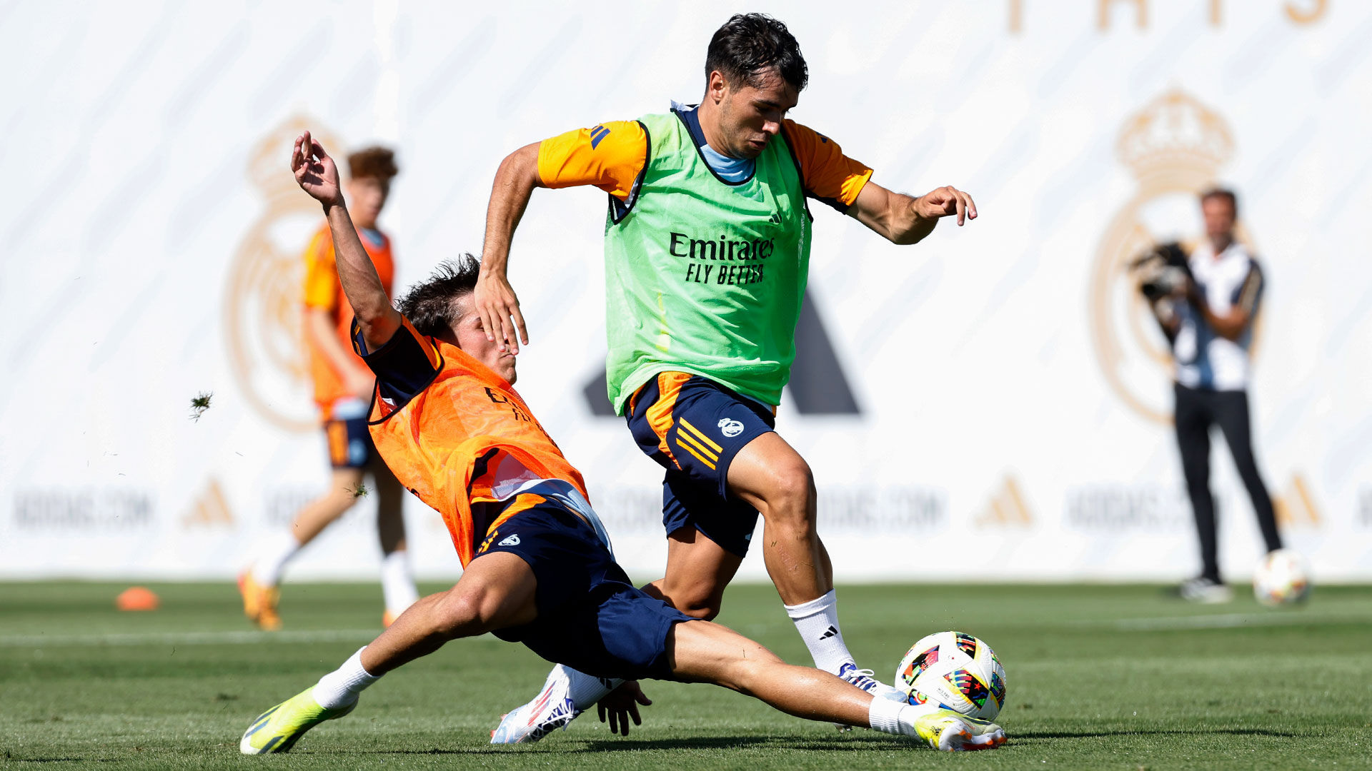 Real Madrid complete first training session of the season