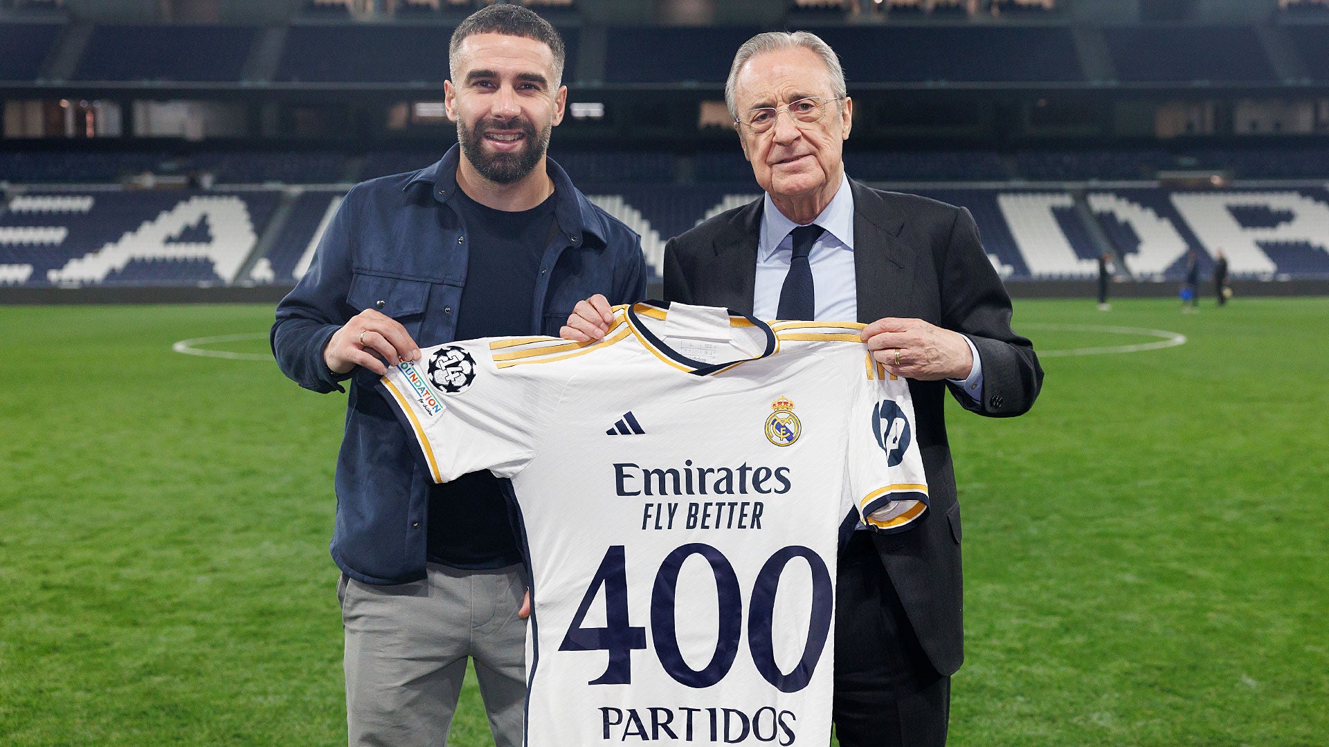 400 Real Madrid appearances for Carvajal