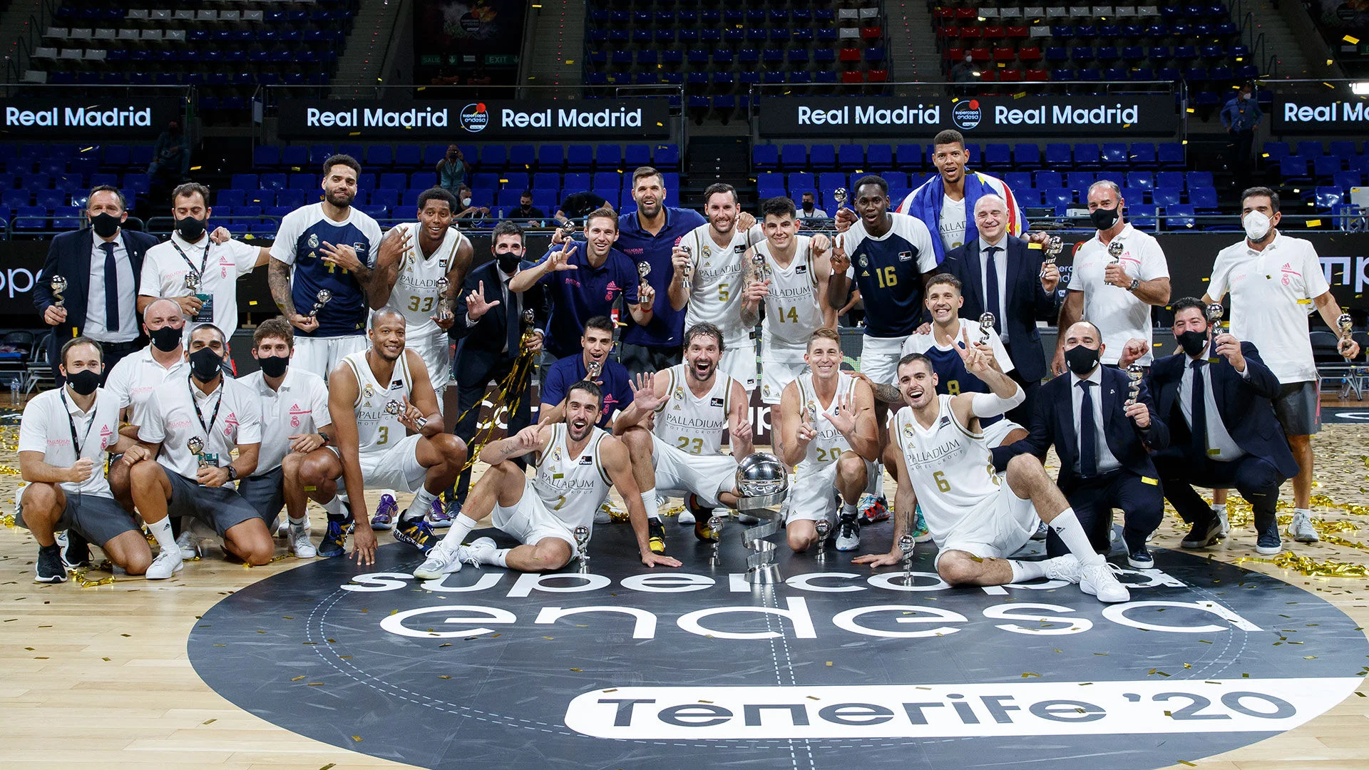 Fourth anniversary of the basketball team's seventh Super Cup