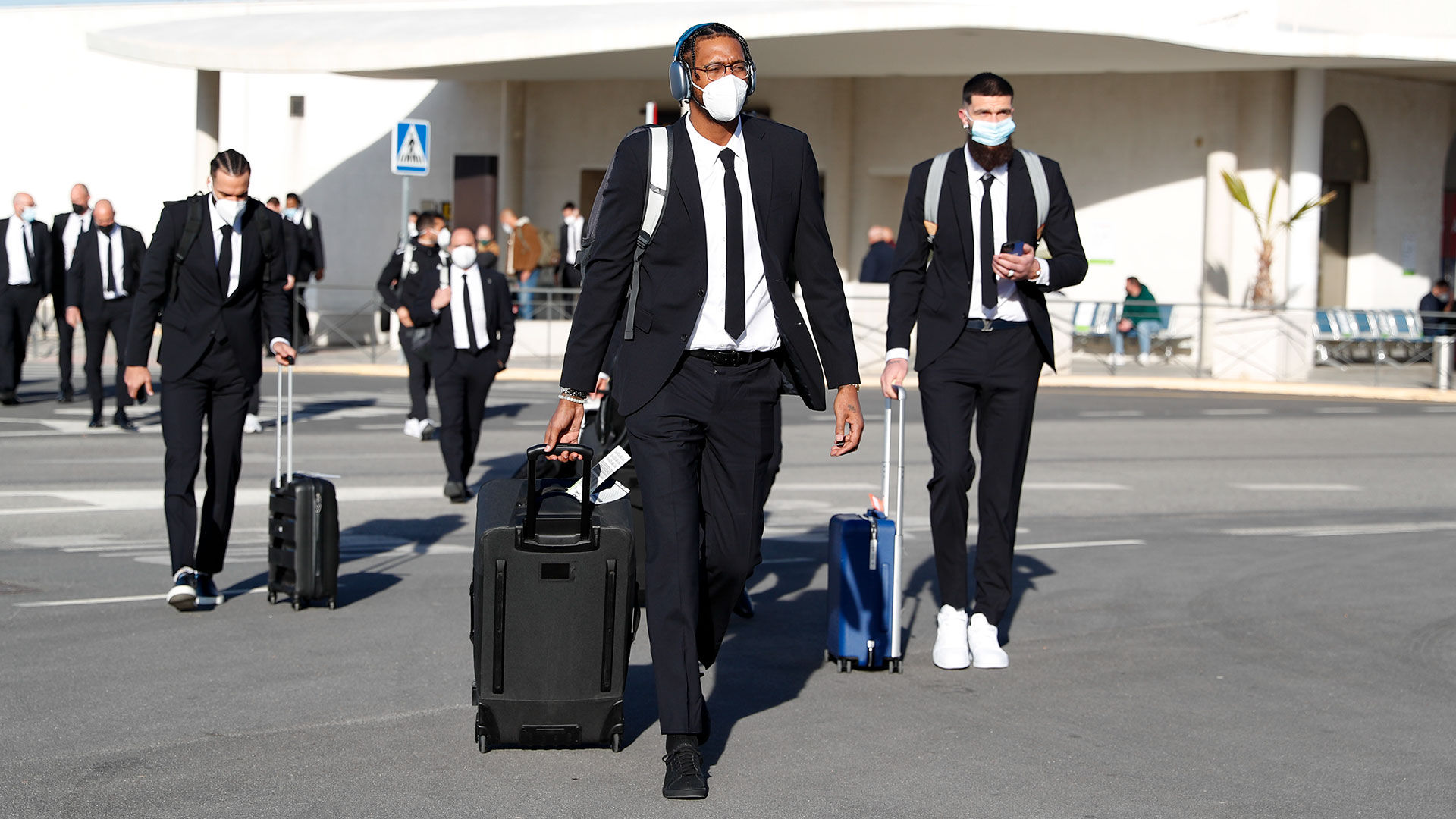 Así fue la llegada del Real Madrid a Granada para disputar la Copa del Rey