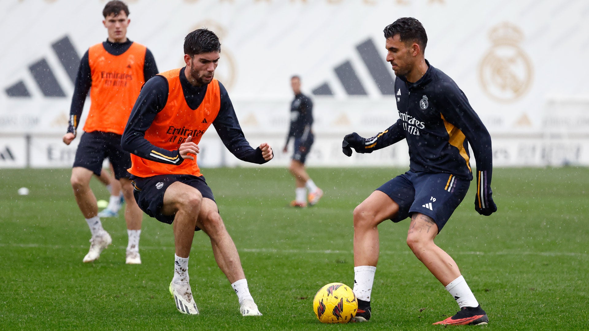 Real Madrid are preparing for the Almería match