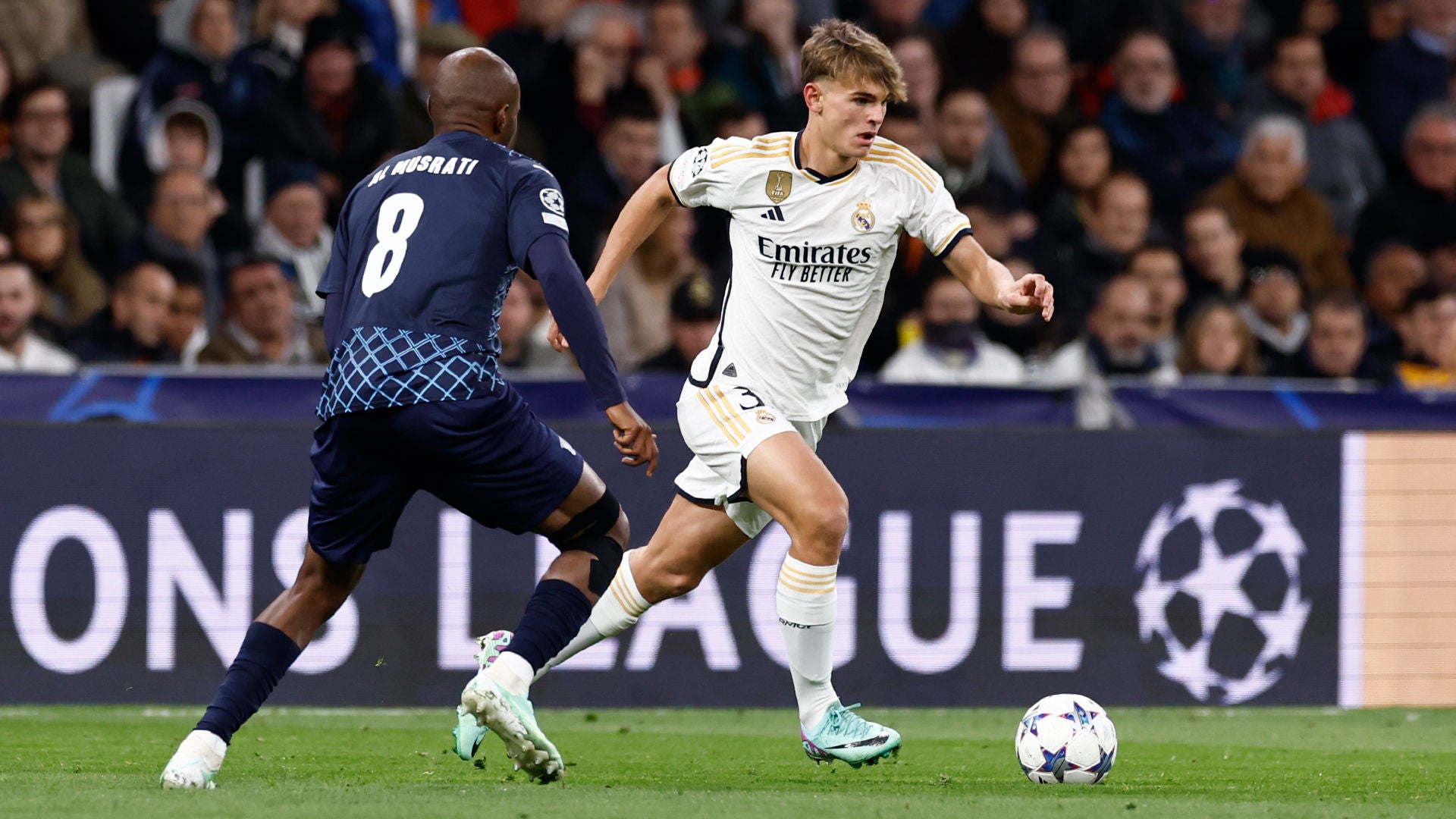 Nico Paz debuta con el Real Madrid en partido oficial
