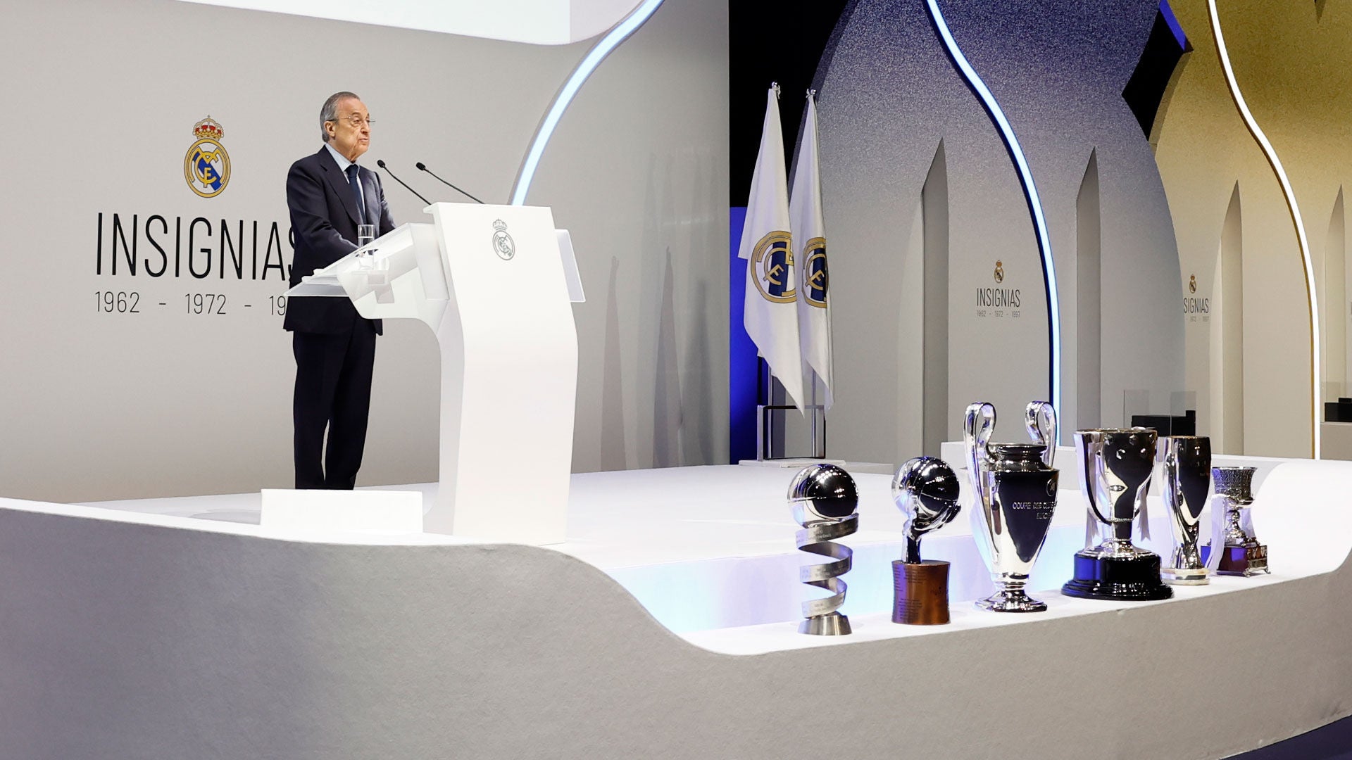 Florentino Pérez: “Juntos hemos superado todo tipo de adversidades y hemos podido conseguir retos y desafíos casi irrepetibles”