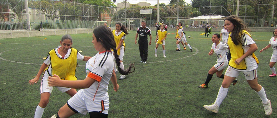 Escuelas Sociodeportivas de la Fundación Real Madrid en Colaboración con la Fundación Colombia una Nación Cívica, Colombia