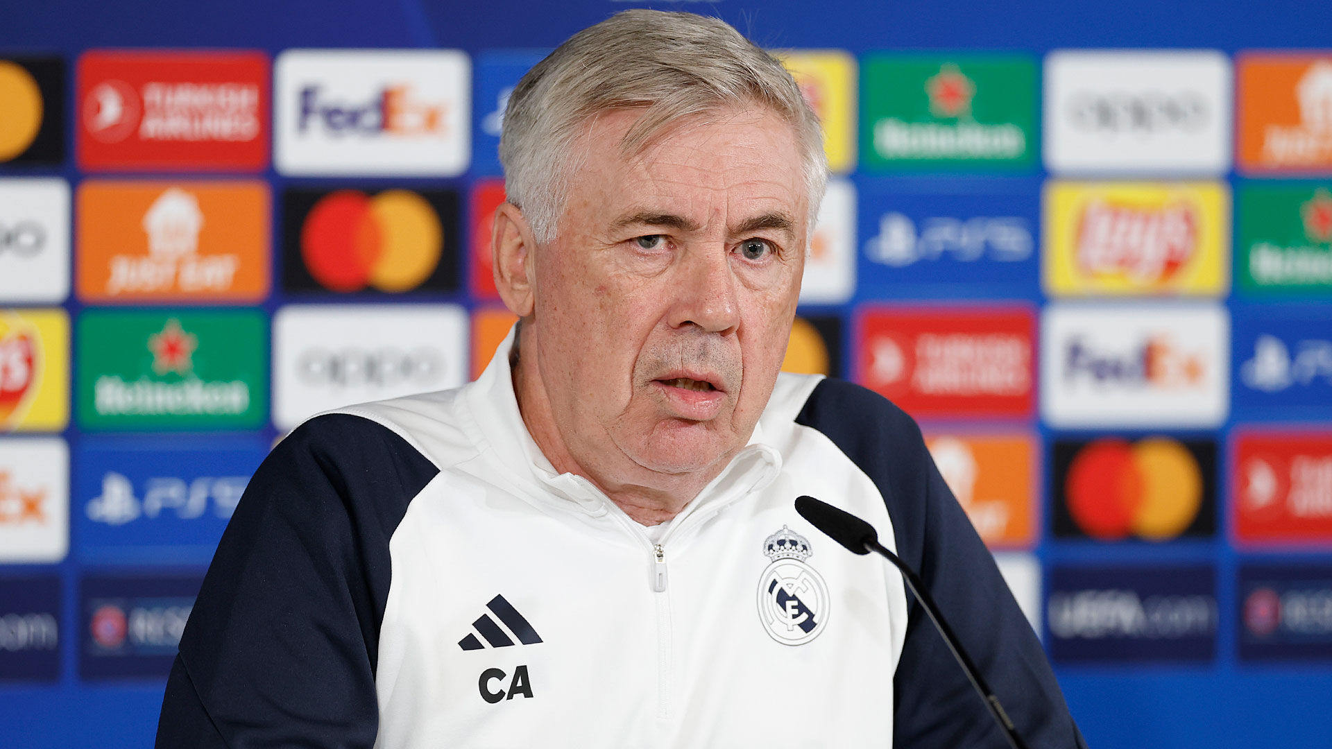 Ancelotti: “Tenemos que jugar a nuestro mejor nivel porque la eliminatoria no se ha acabado"