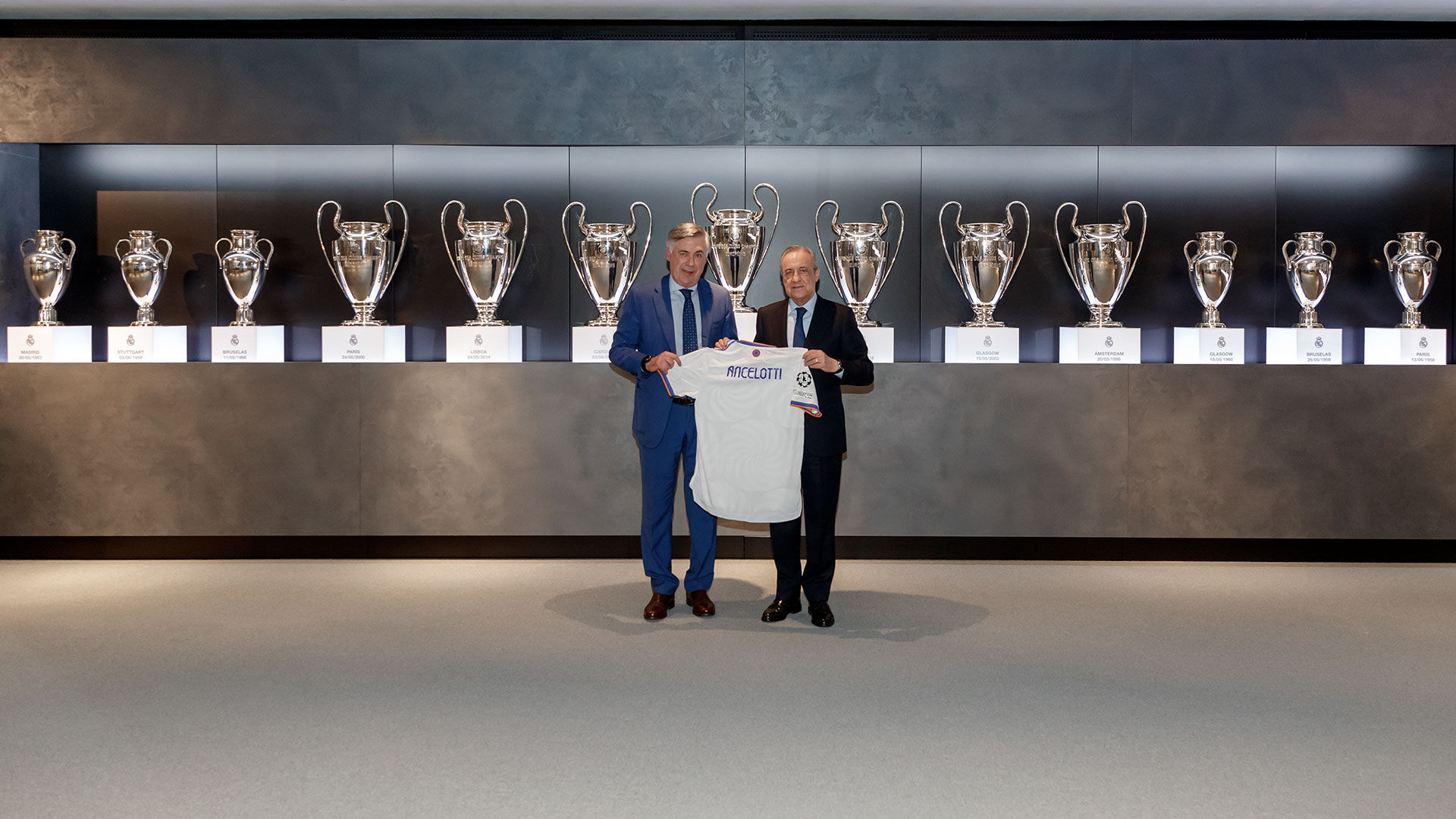 Carlo Ancelotti, entrenador del Real Madrid