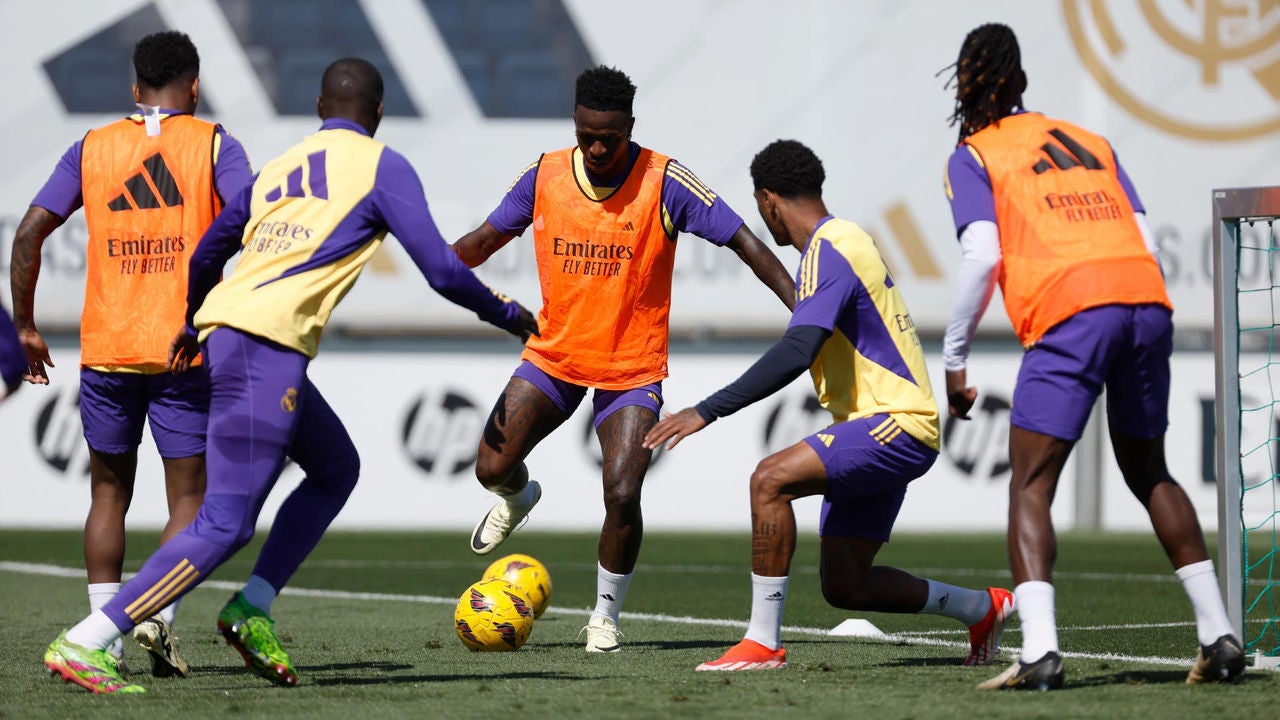 Real Madrid prepare for the Clásico