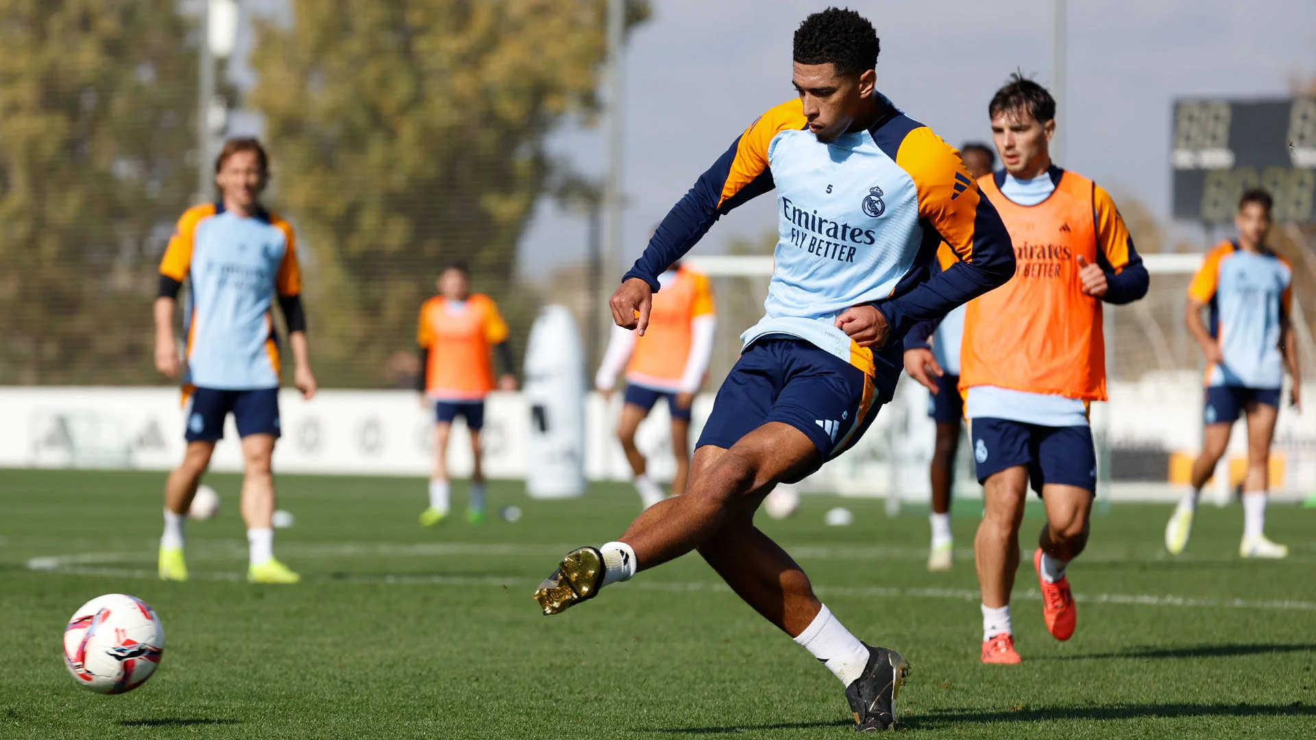 Real Madrid continue preparations for Osasuna clash