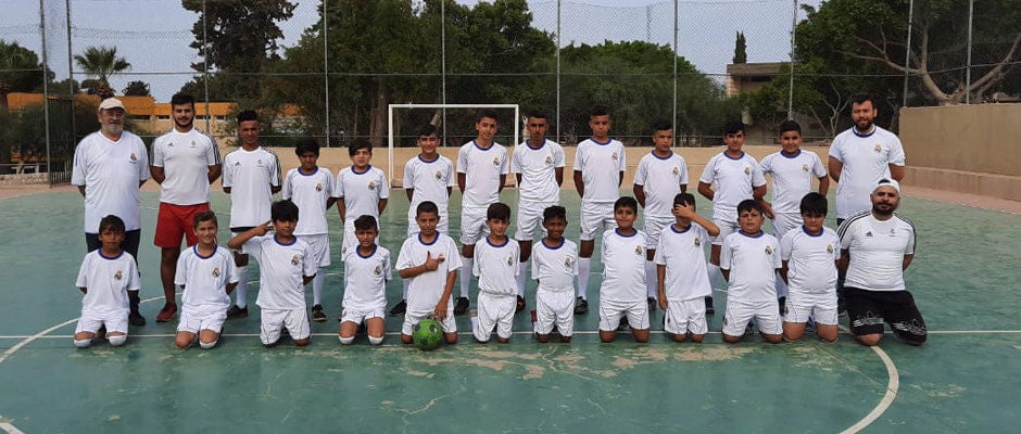 Escuelas sociodeportivas de la Fundación Real Madrid en colaboración con Asociacion Proyde, Líbano