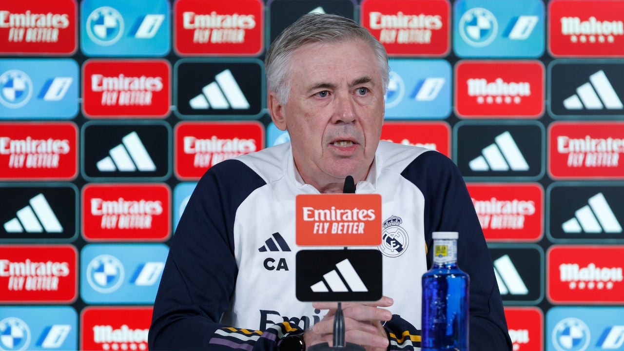 Ancelotti: “El partido puede ser complicado y hay que sacar lo mejor de nosotros”