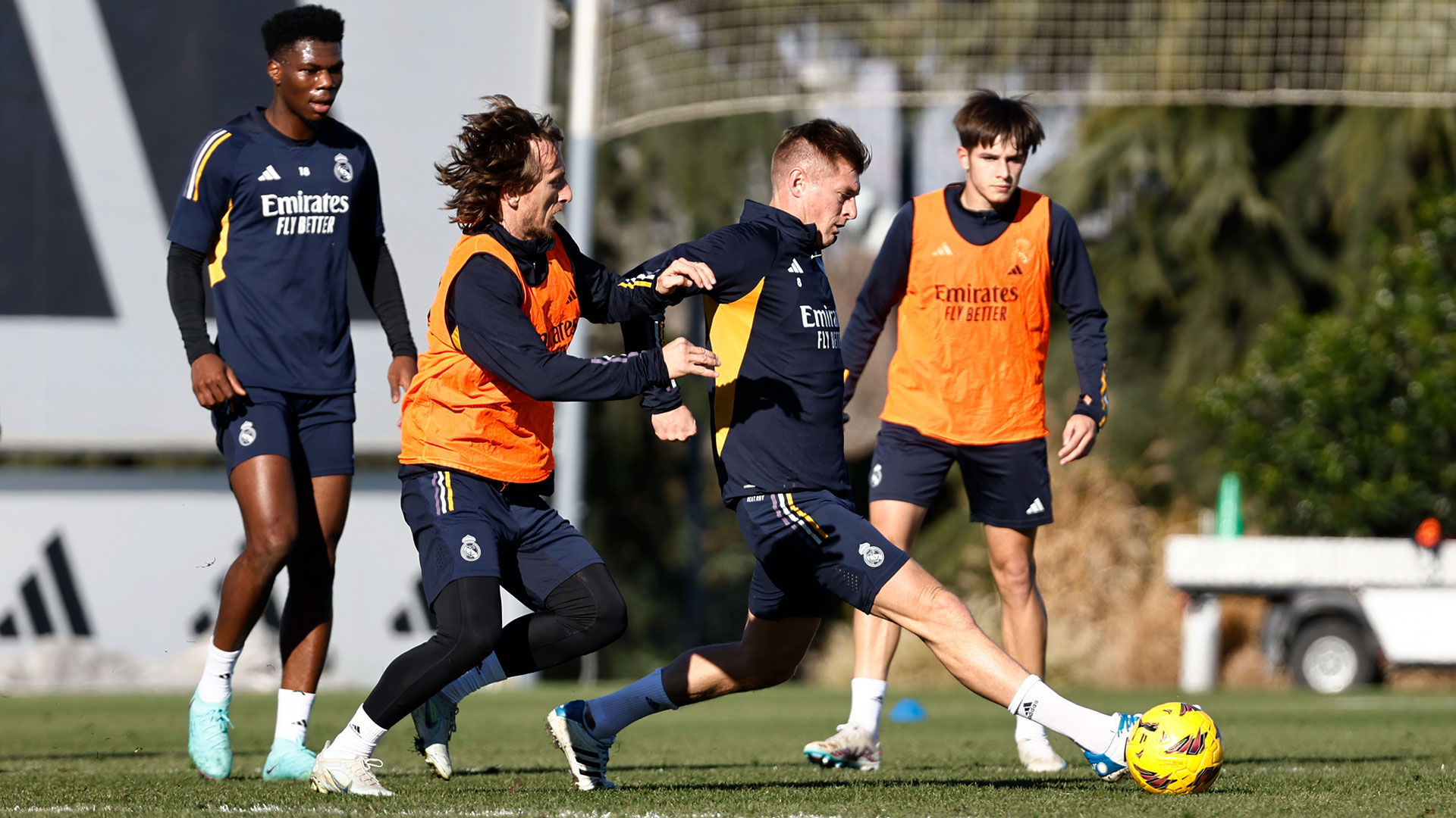 Último entrenamiento antes de recibir al Villarreal