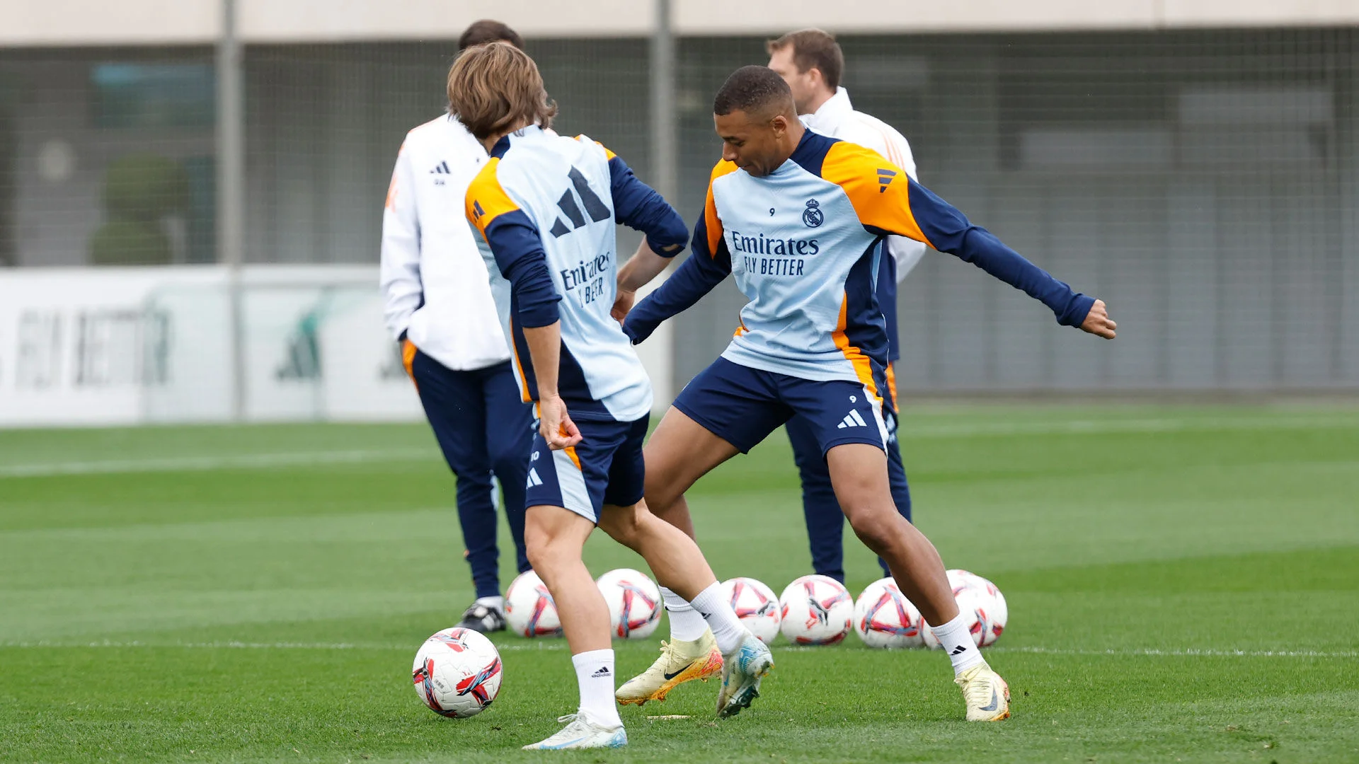 Dernier entraînement avant le match face à l’Espanyol