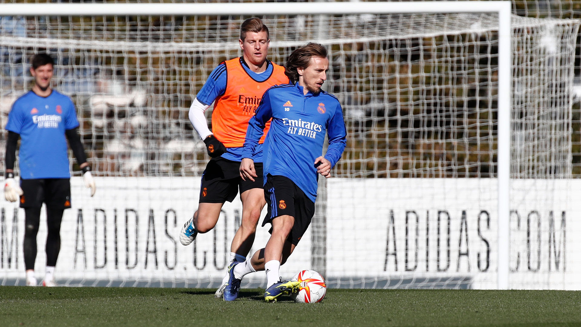 El equipo sigue preparando el partido de Copa