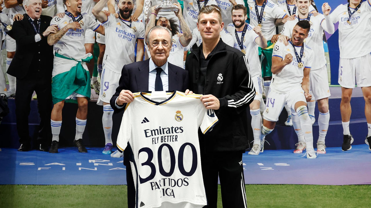 Kroos: 300 partidos de Liga como madridista