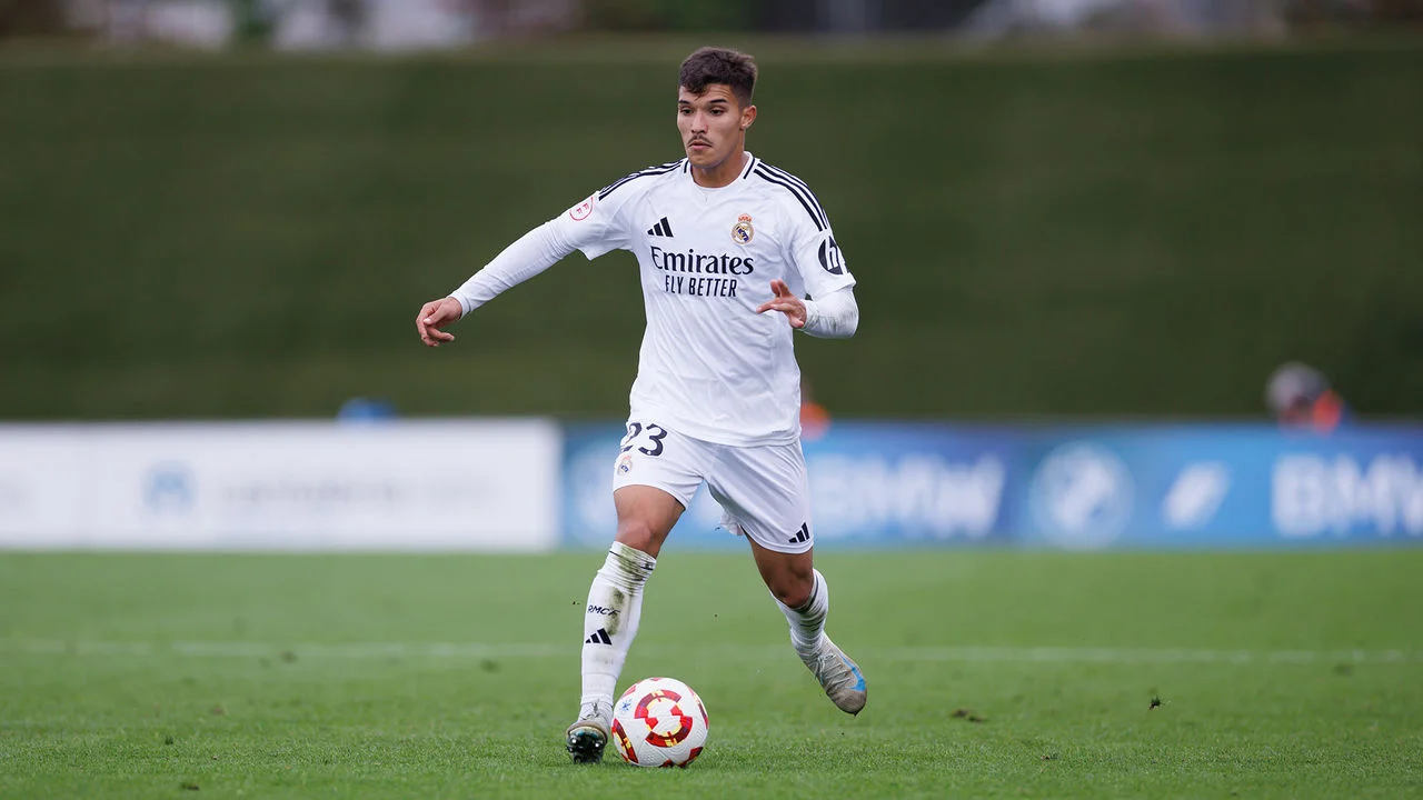 Once inicial del Castilla frente al Antequera