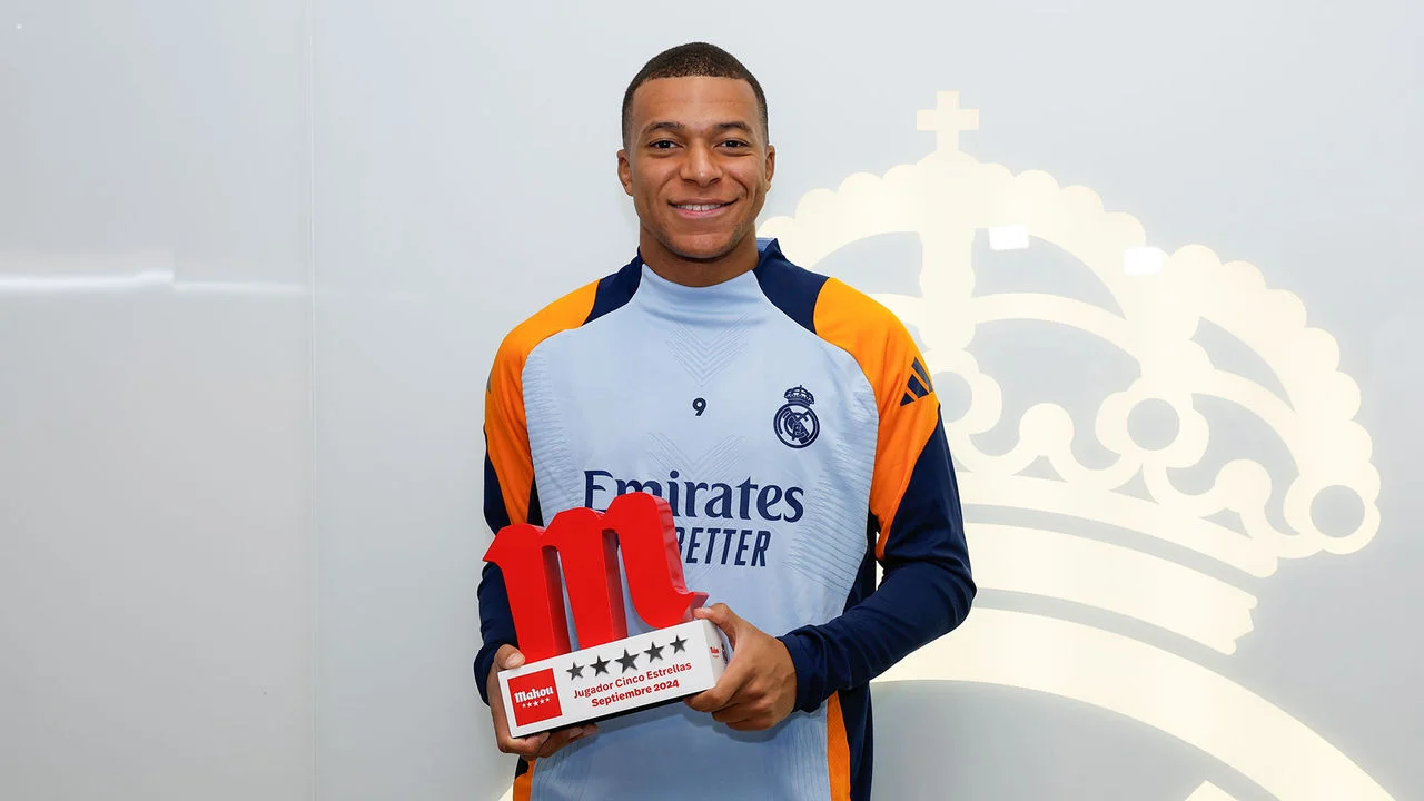 Mbappé, Mahou Cinco Estrellas Player of September