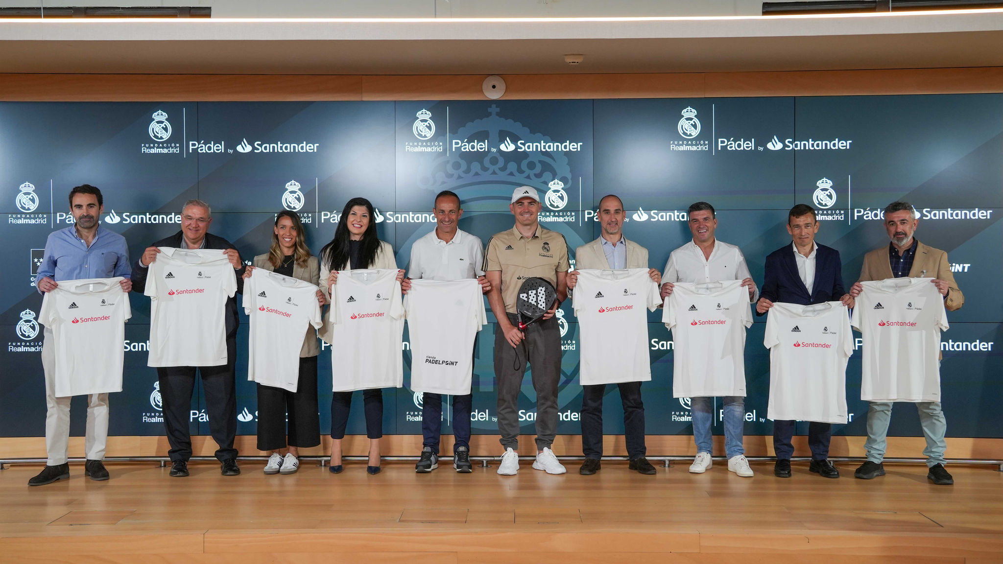 Casillas presenta el V Circuito Benéfico de Pádel de la Fundación Real Madrid by Santander