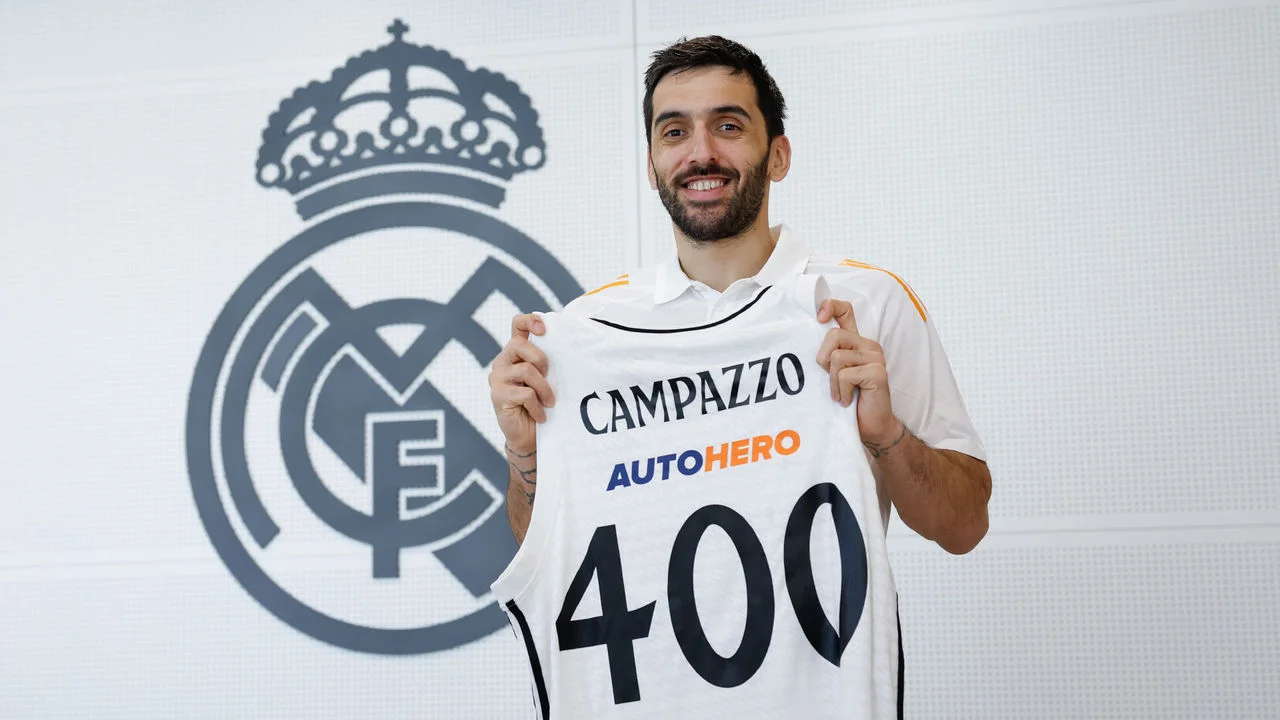 Campazzo, 400 partidos con el Real Madrid