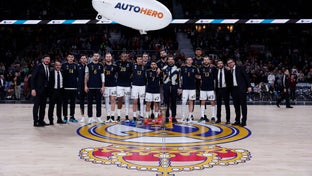 The team presented the Copa del Rey to the madridistas at the WiZink Center