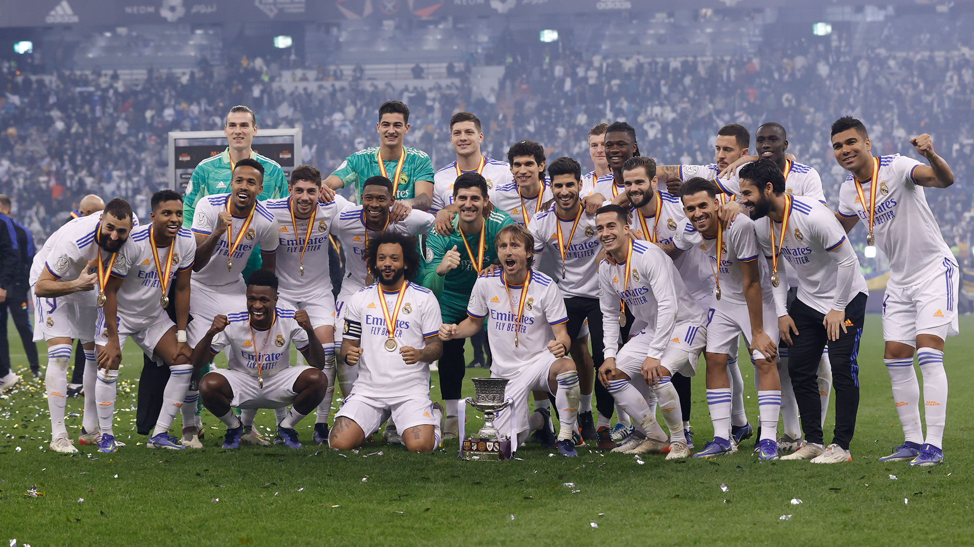 0-2: ¡Campeones de la Supercopa de España!