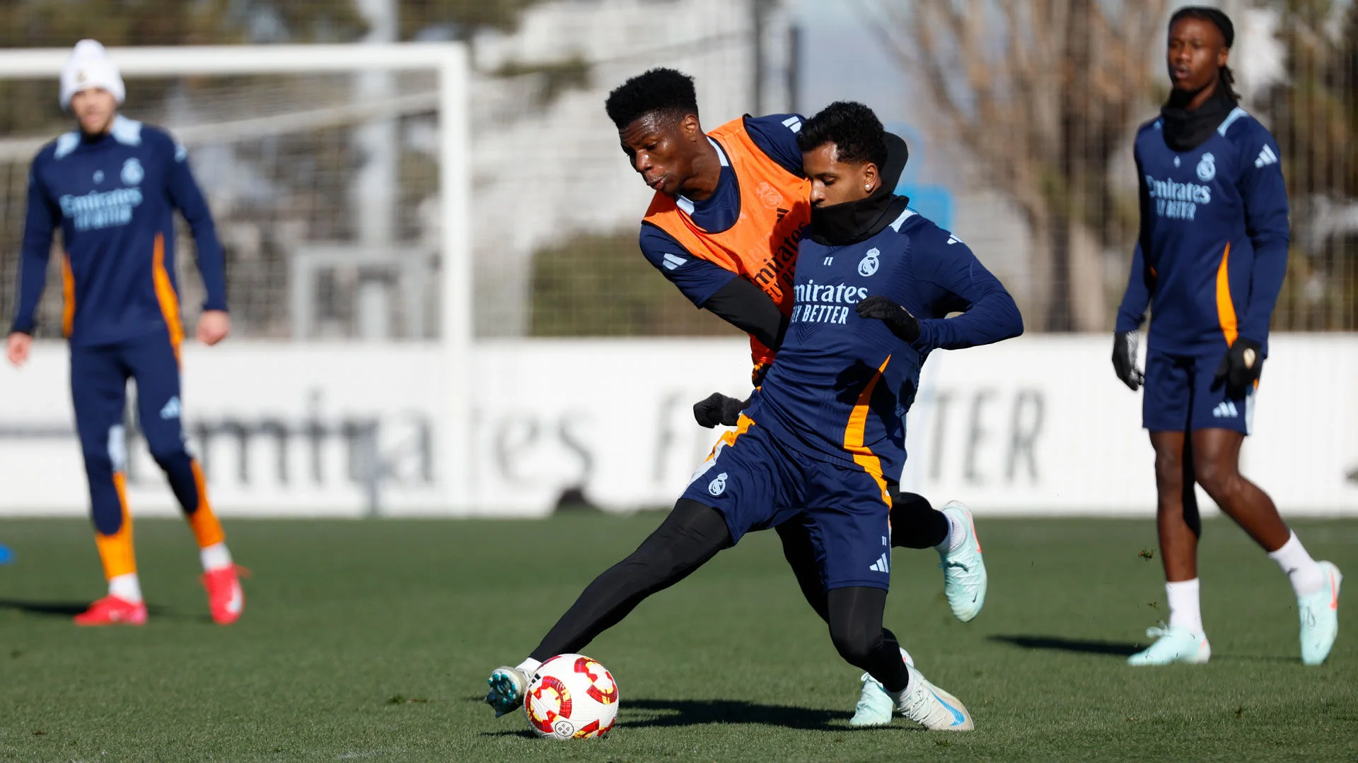 Último entrenamiento antes de recibir al Celta