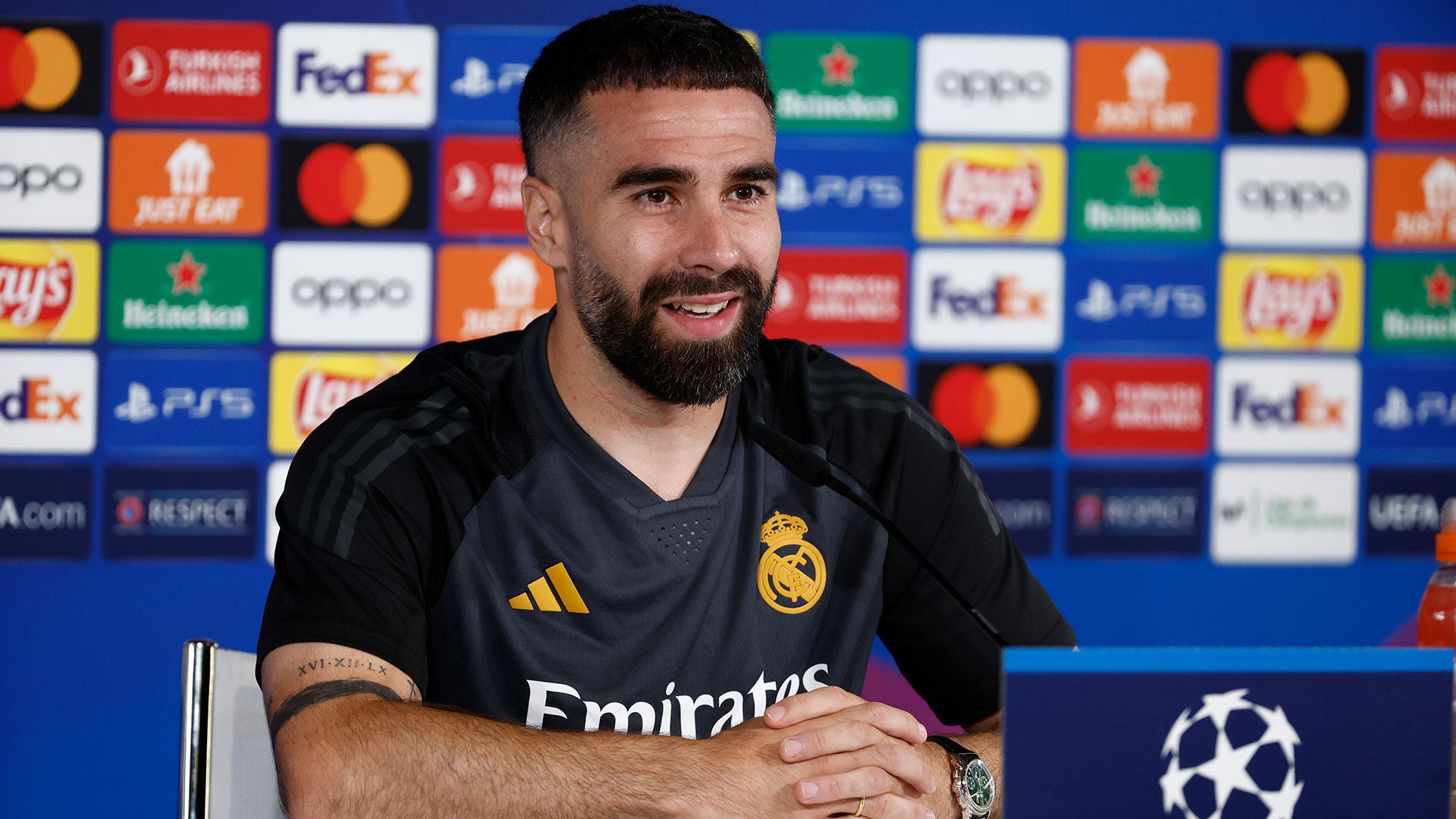 Carvajal: “We're having a great year and we want to make it to the final in London”