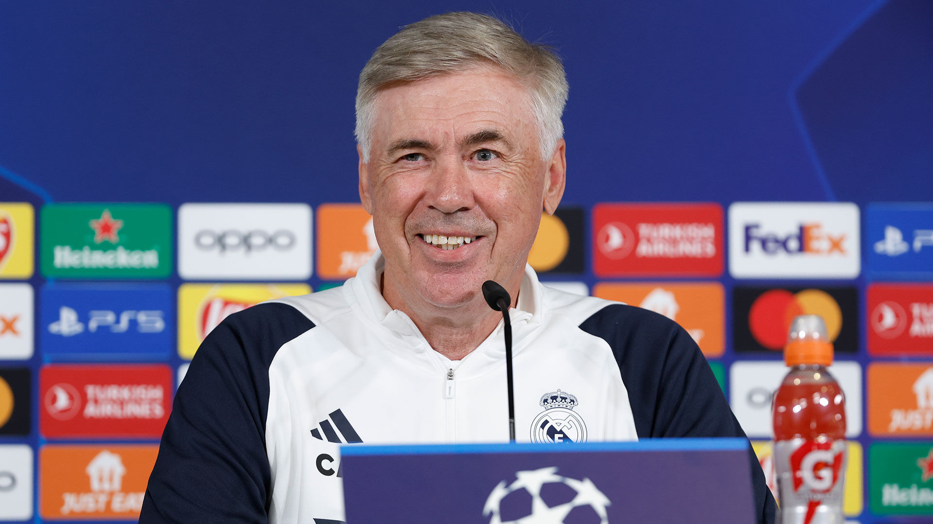 Ancelotti: “La Champions es especial y queremos empezar bien”