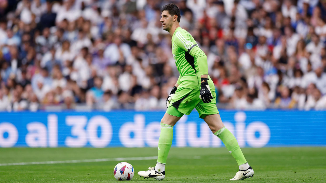 Courtois on his return: "I'm happy to feel like a goalkeeper again"