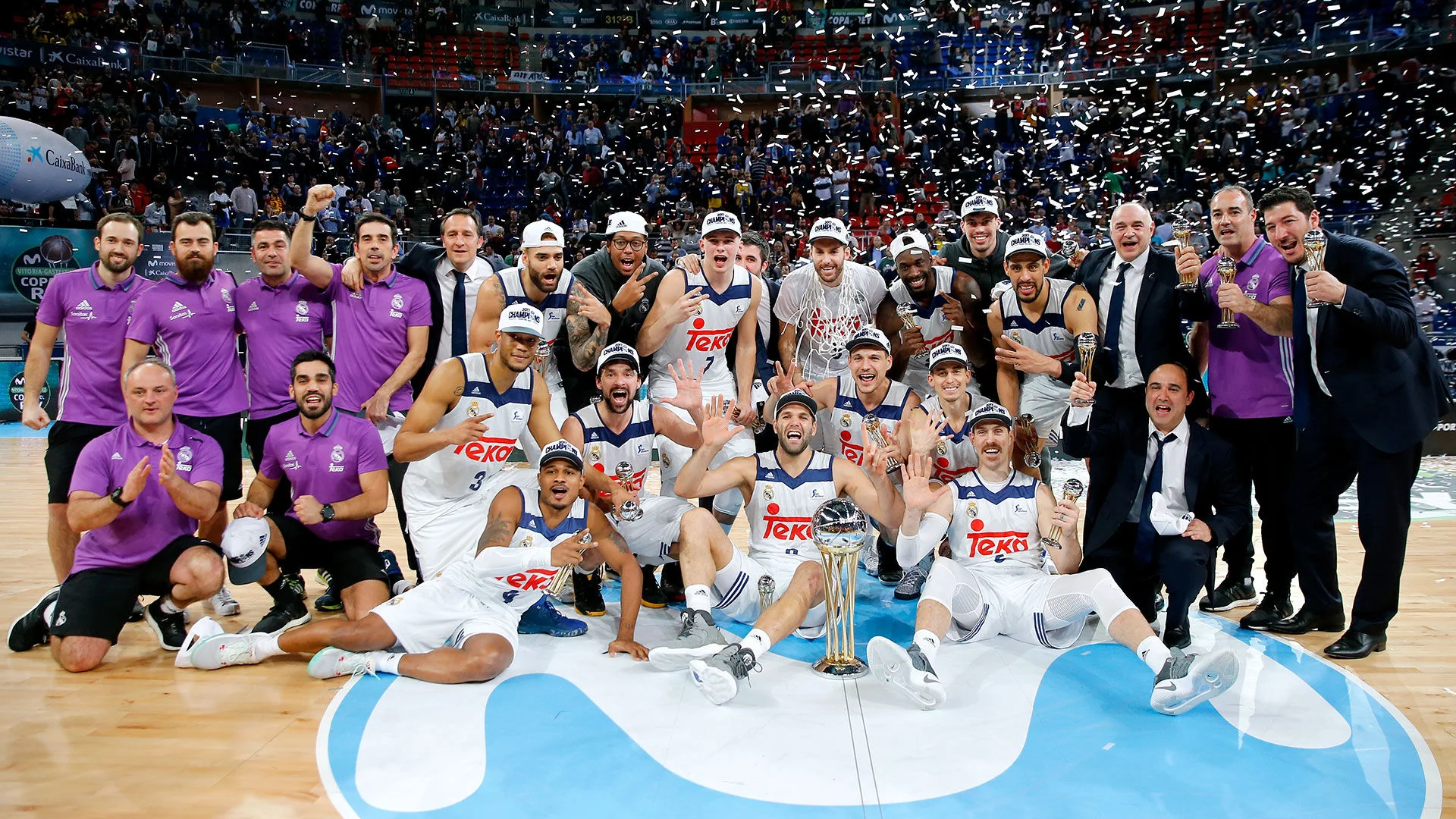 Eighth anniversary of club's 27th Copa del Rey basketball triumph