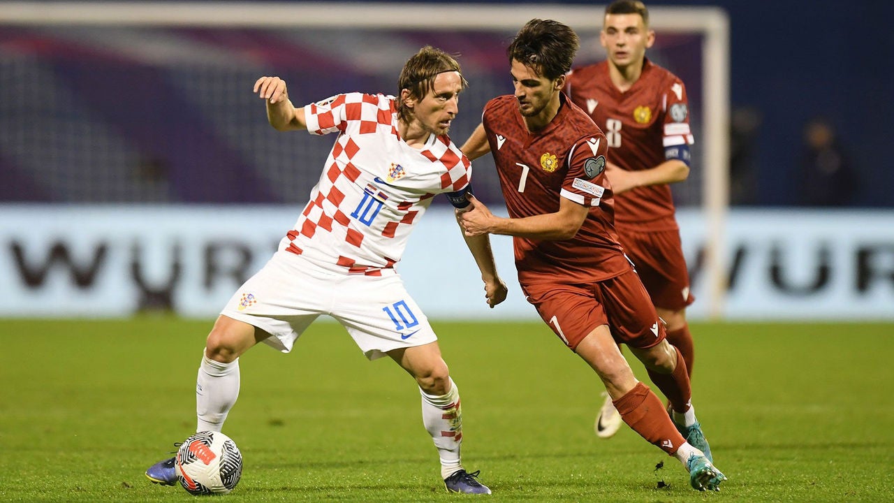 1-0: Modrić se clasifica con Croacia para la Eurocopa