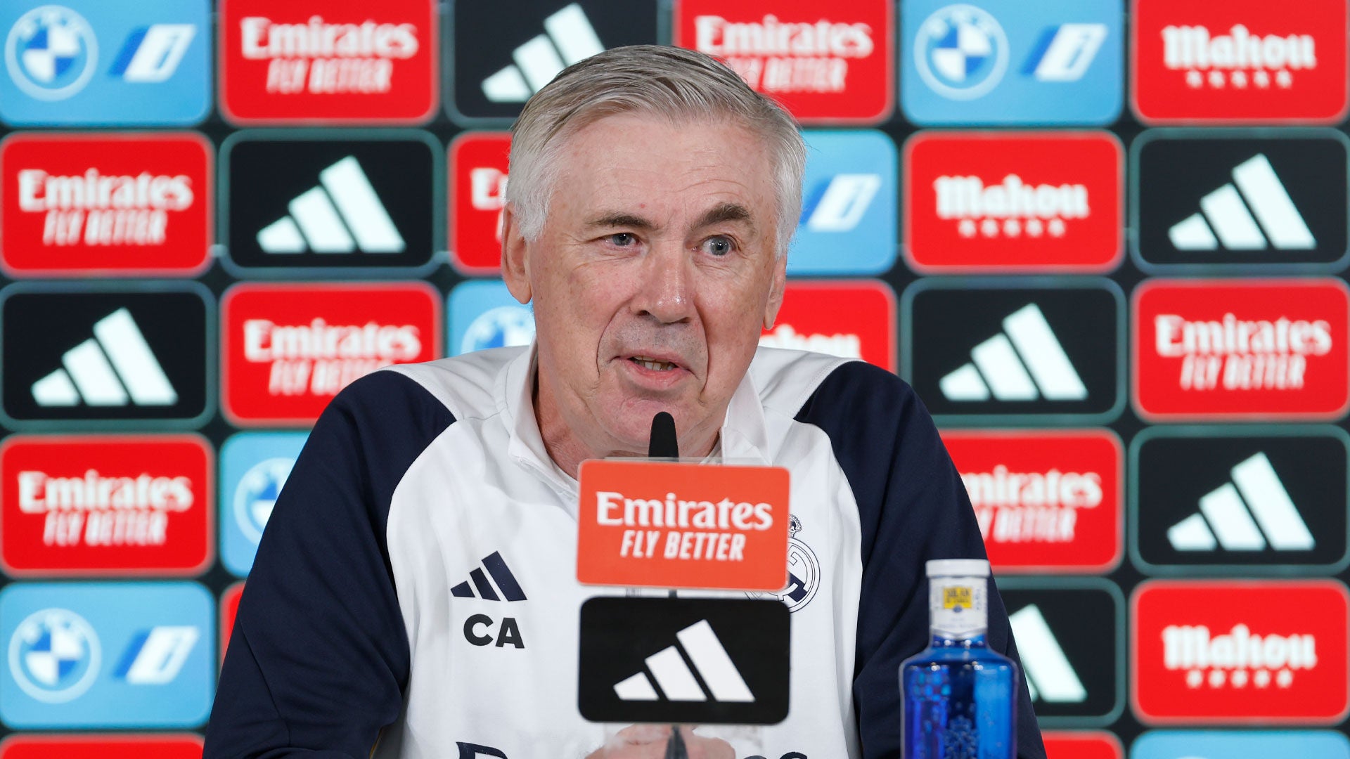 Ancelotti: “El partido será difícil pero tenemos confianza para hacerlo bien”