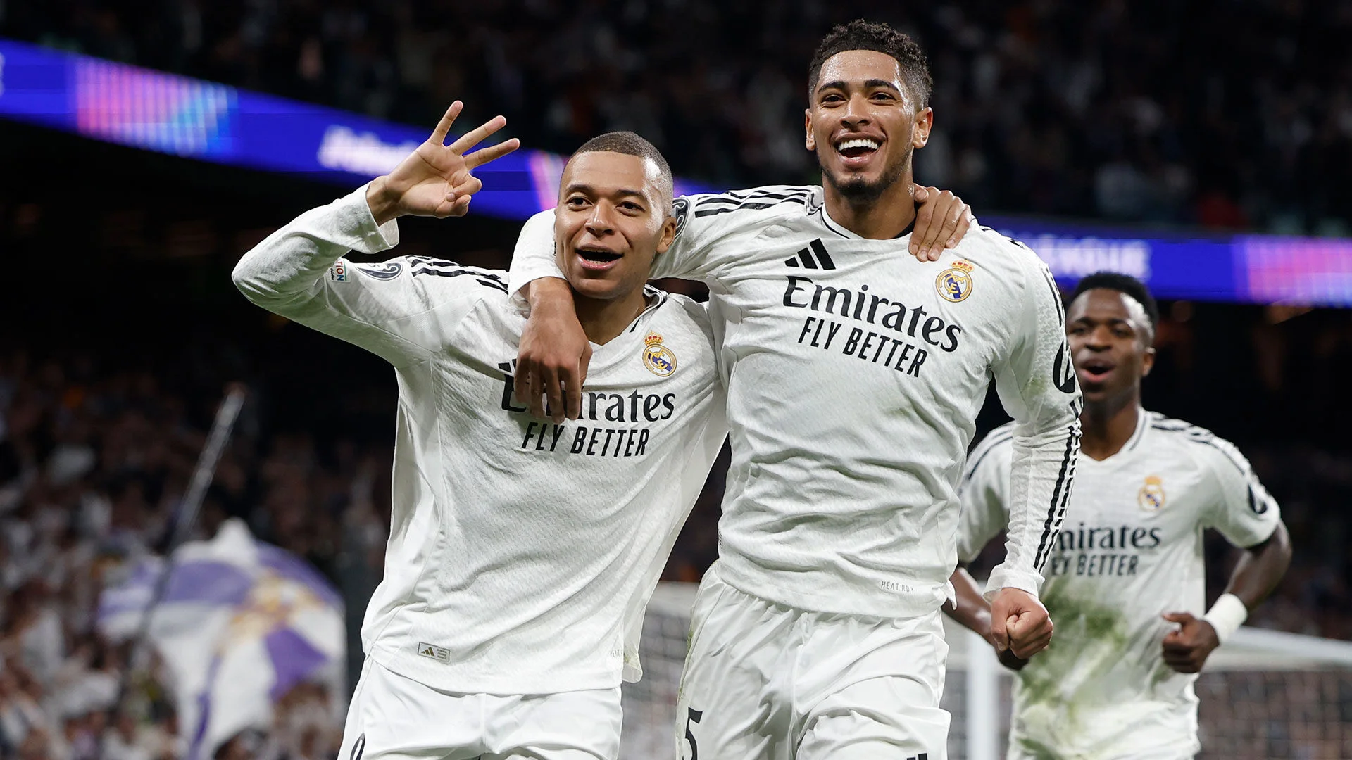 Mbappé hat-trick sends Madrid into Champions League last 16