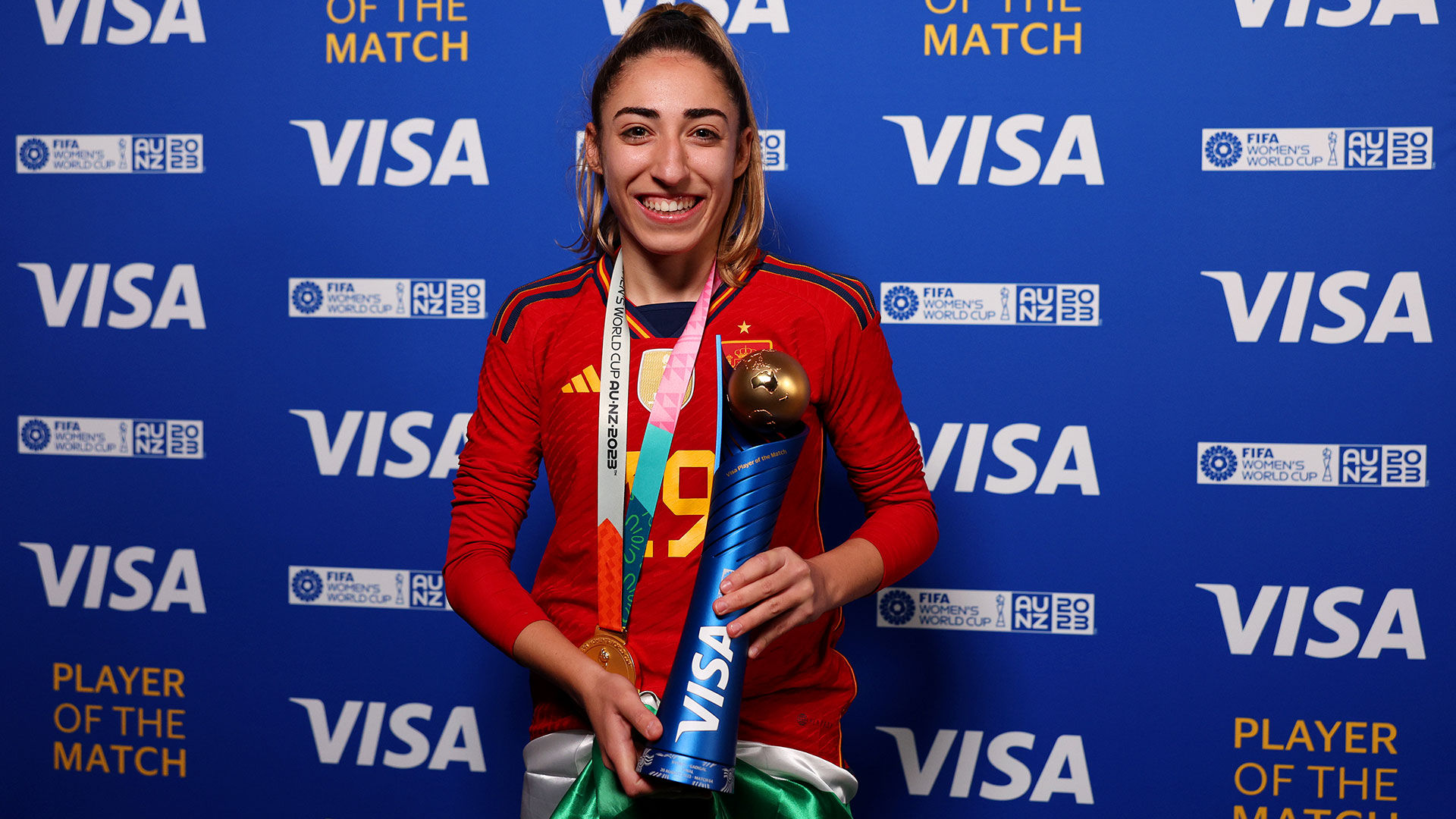 Olga, MVP de la final del Mundial