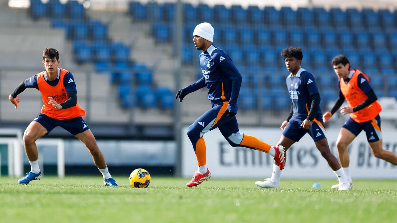 El Real Madrid prepara el partido ante Osasuna