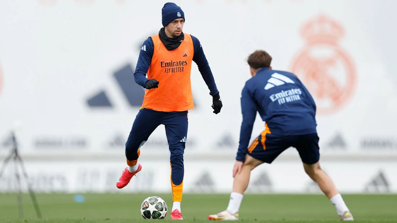 Real Madrid prepare for Champions League Madrid derby