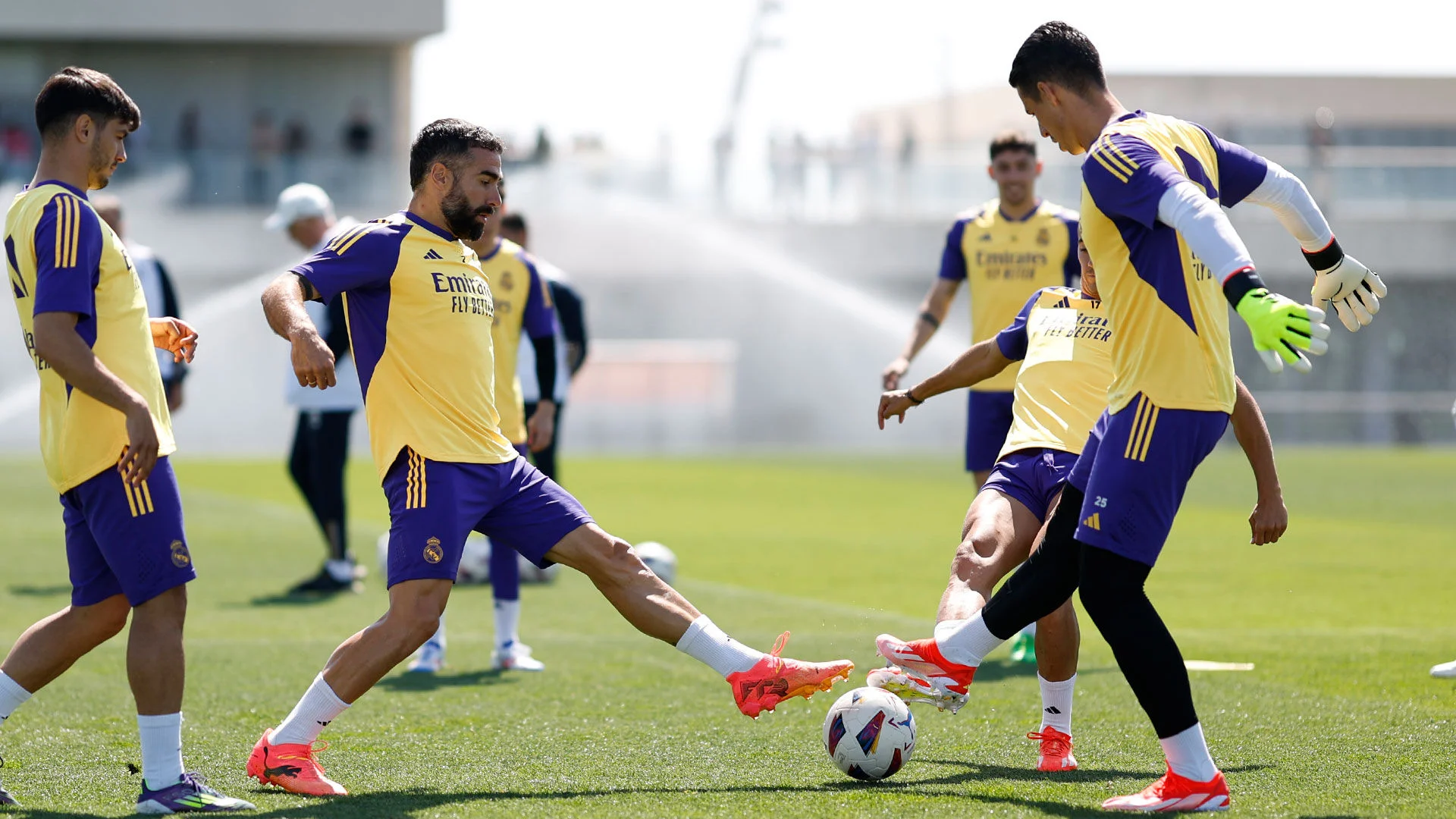 Dernier entraînement avant la réception du Betis