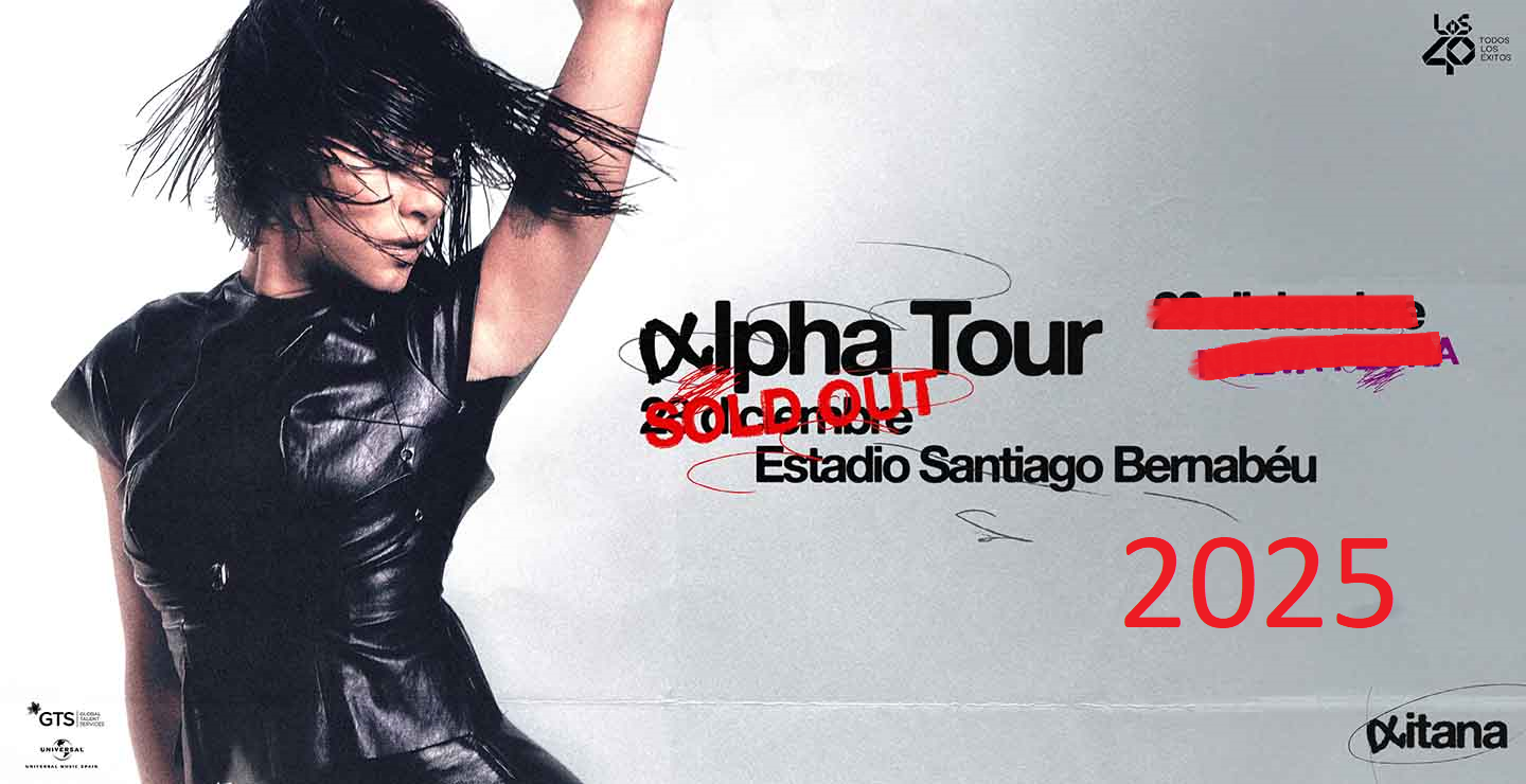 Promotional poster alpha tour